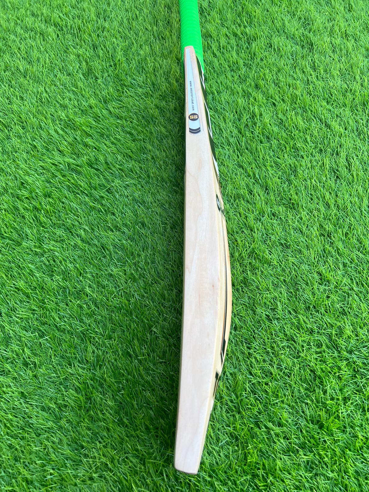 4166-SS TON RJ8 English Willow Cricket Bat – Grade 1 Premium Bat for Professional Play