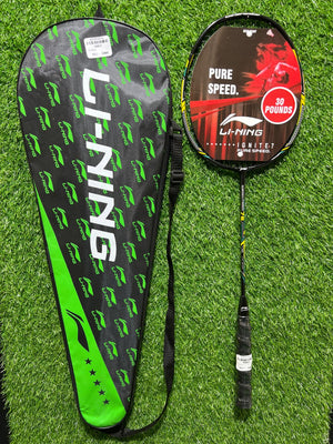 4463-Li-Ning 5U Badminton Racket – Durable, High-Performance Carbon Frame for Power Smashes