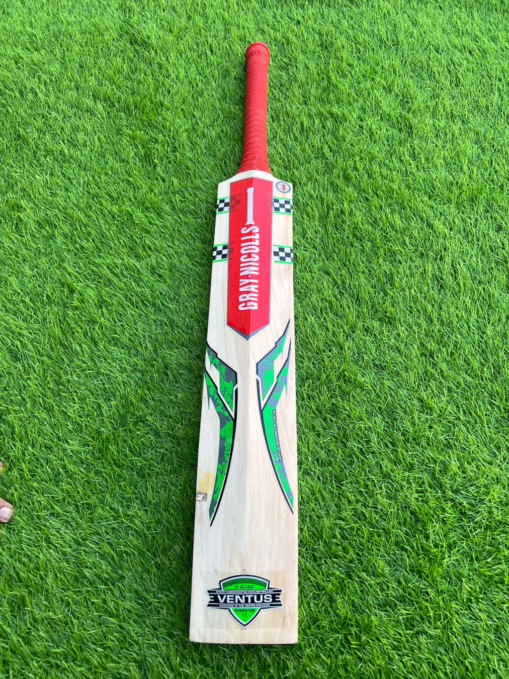 4184-Gray Nicolls English Willow Cricket Bat – Premium Feel, Powerful Play