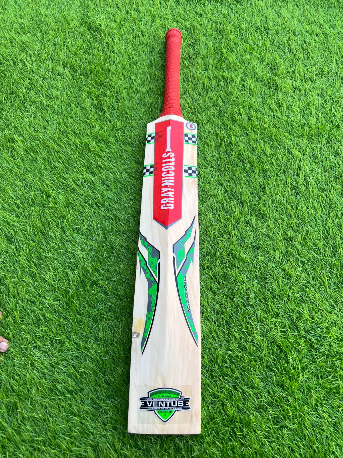 4184-Gray Nicolls English Willow Cricket Bat – Premium Feel, Powerful Play
