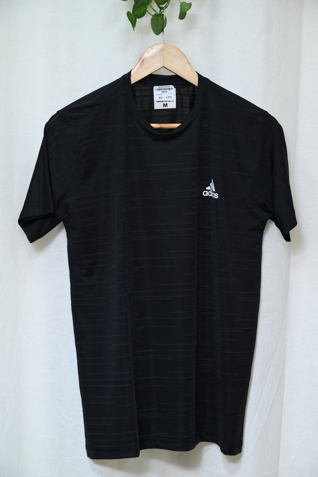 1029-Sporty Smart Fit Men’s Shirt with Adidas Logo – Perfect for Work & Weekend