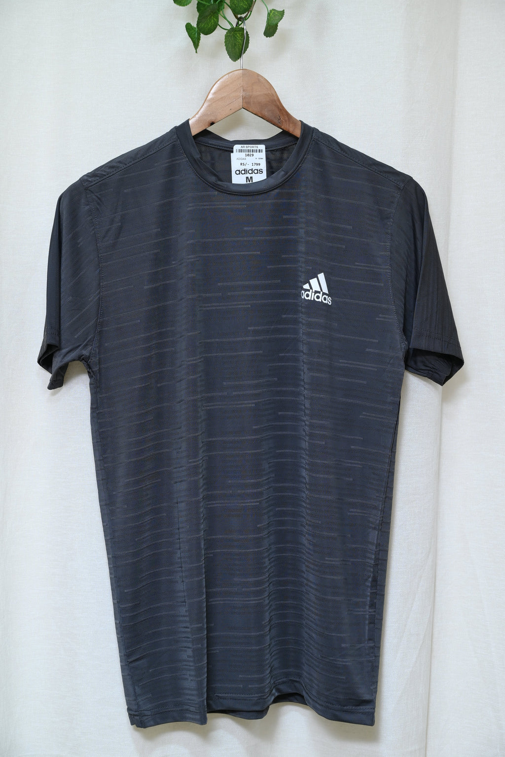 1029-Sporty Smart Fit Men’s Shirt with Adidas Logo – Perfect for Work & Weekend