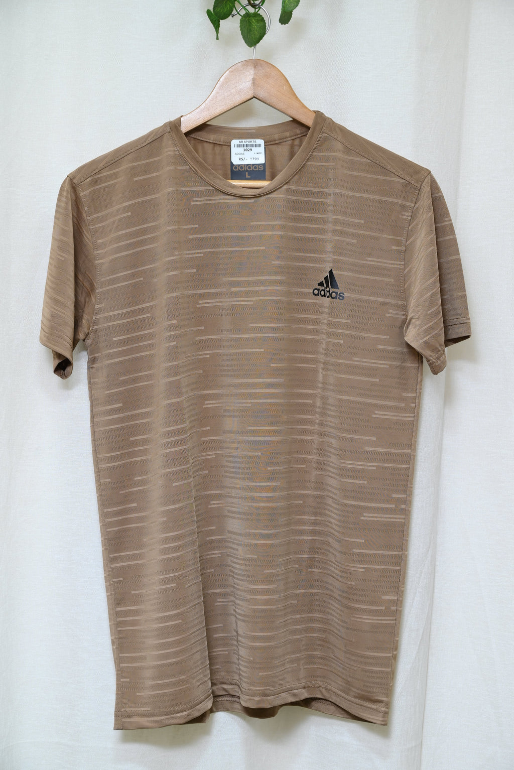 1029-Sporty Smart Fit Men’s Shirt with Adidas Logo – Perfect for Work & Weekend