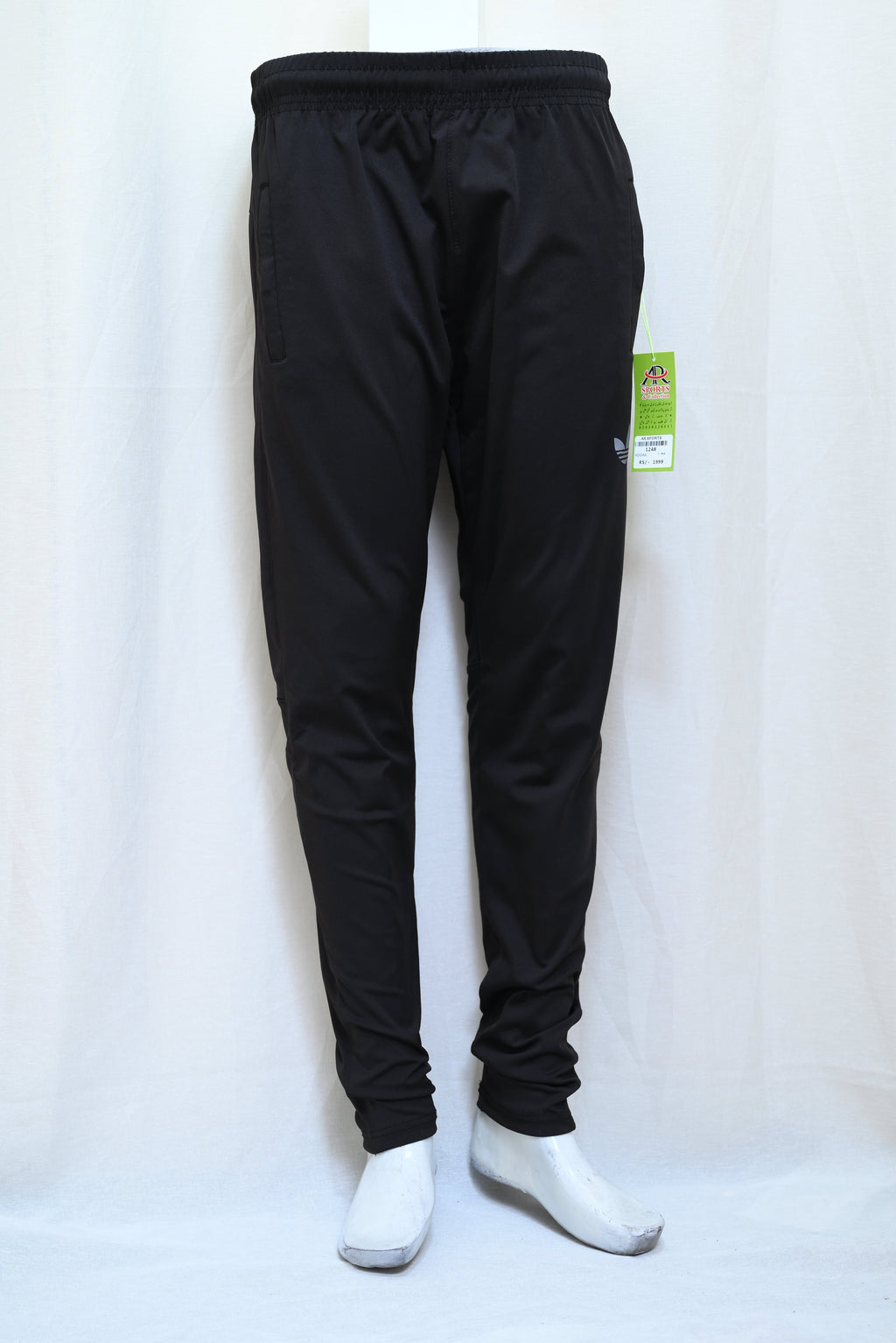 1248-Soft Cotton Terry Slim Fit Pants – Perfect for Workdays & Weekends