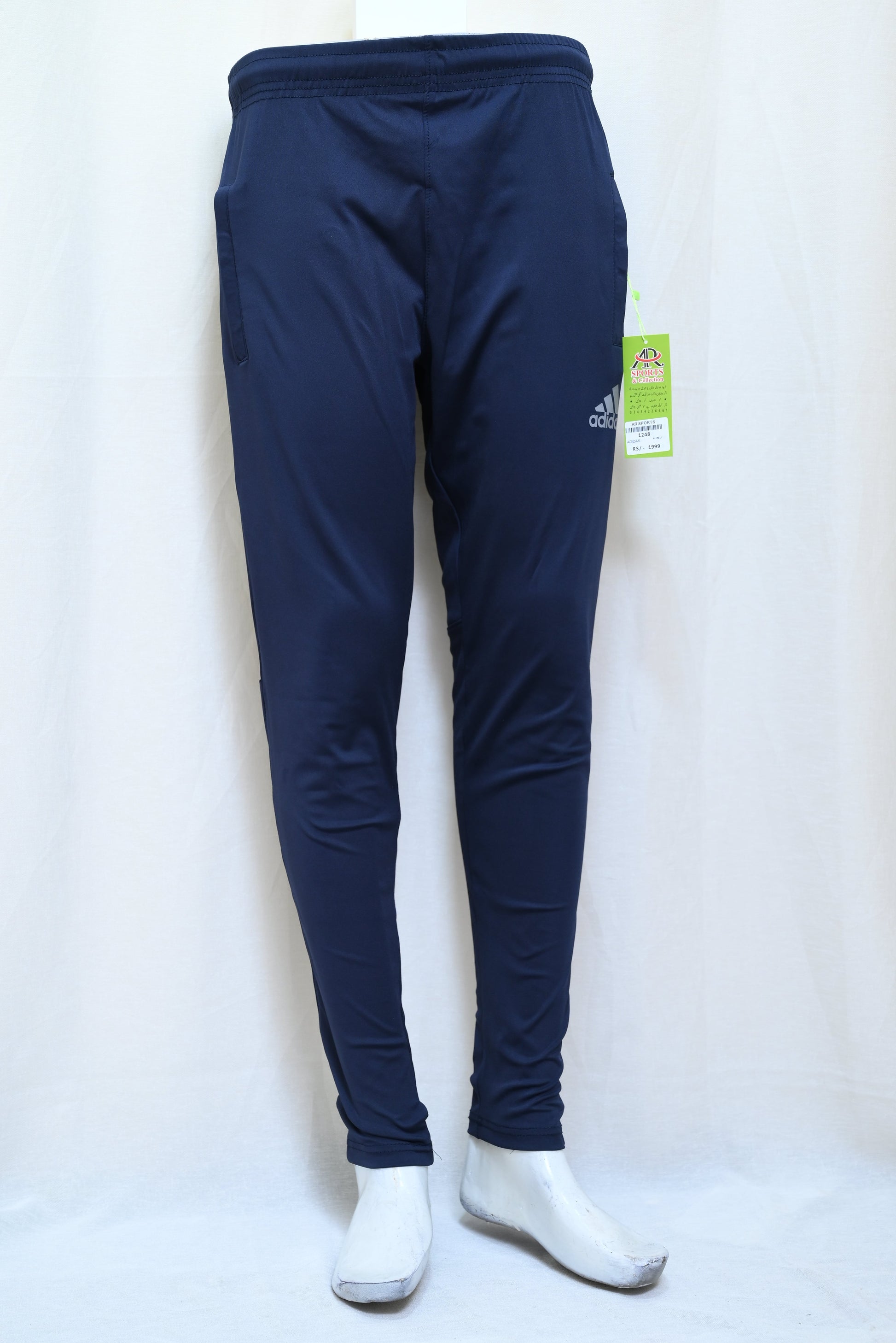 1248-Soft Cotton Terry Slim Fit Pants – Perfect for Workdays & Weekends