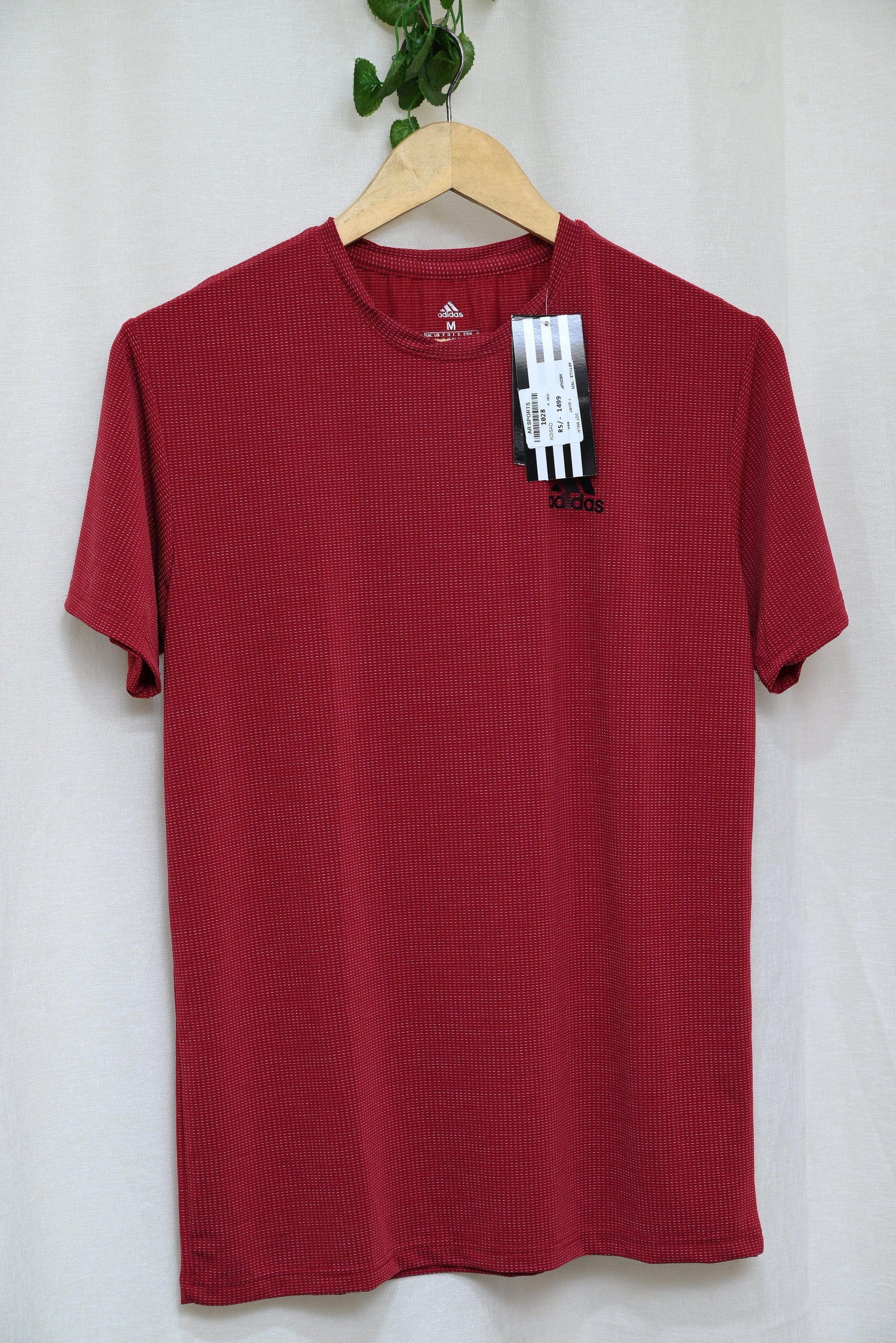 1028-Men’s Soft Cotton Half Sleeve Shirt – Custom Fit with Round Neck