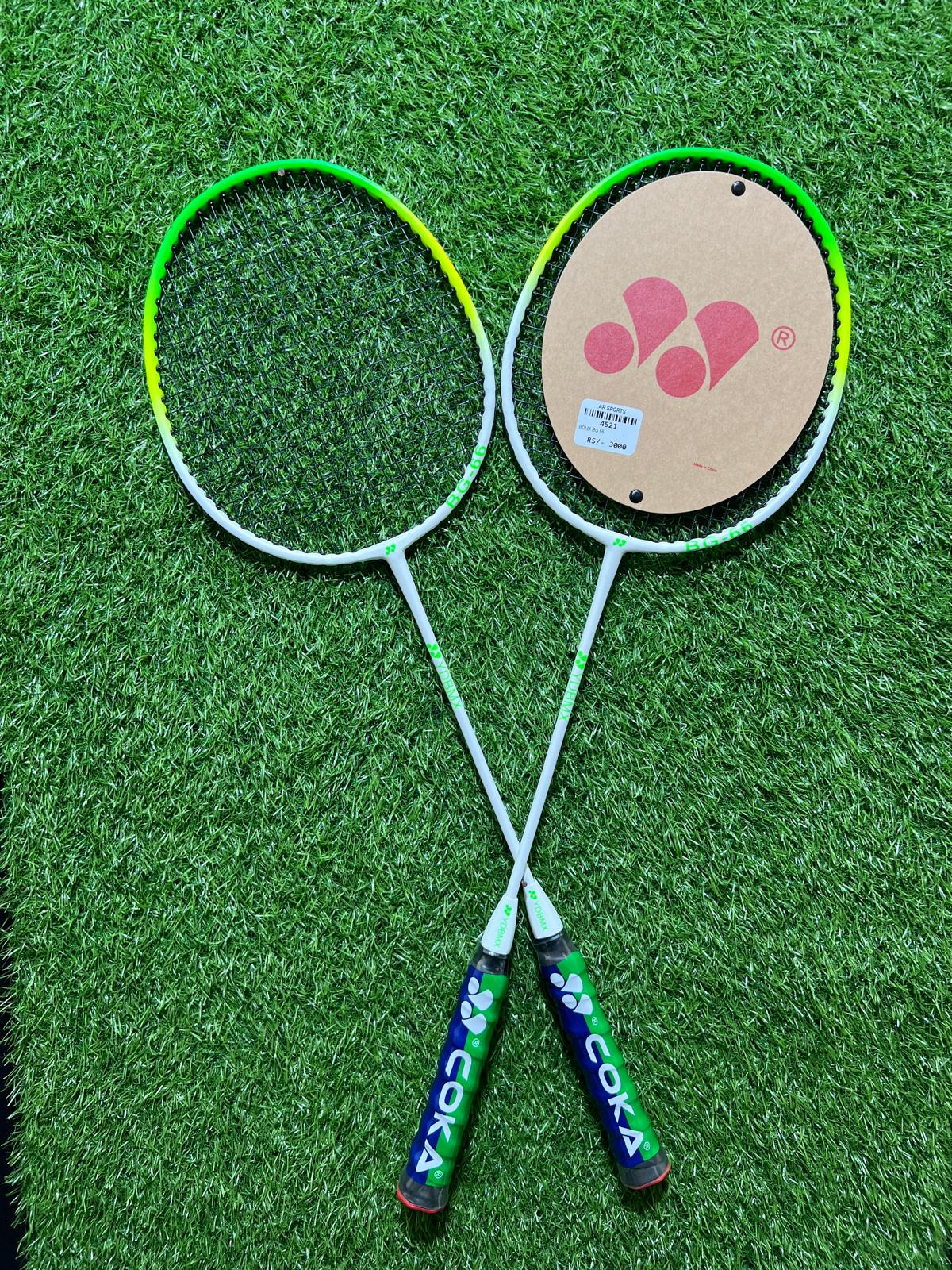 4521-BDMX BG 66 Badminton Racket – 5U, Head-Heavy, Carbon Fiber Frame