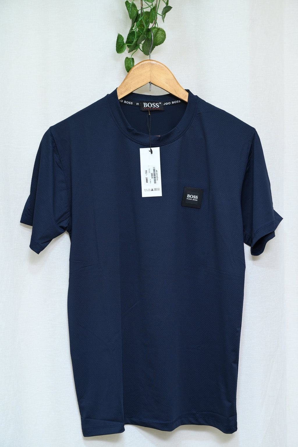 1023-Smart Casual: Imported Stretch Fabric Half Sleeve Shirt for Men