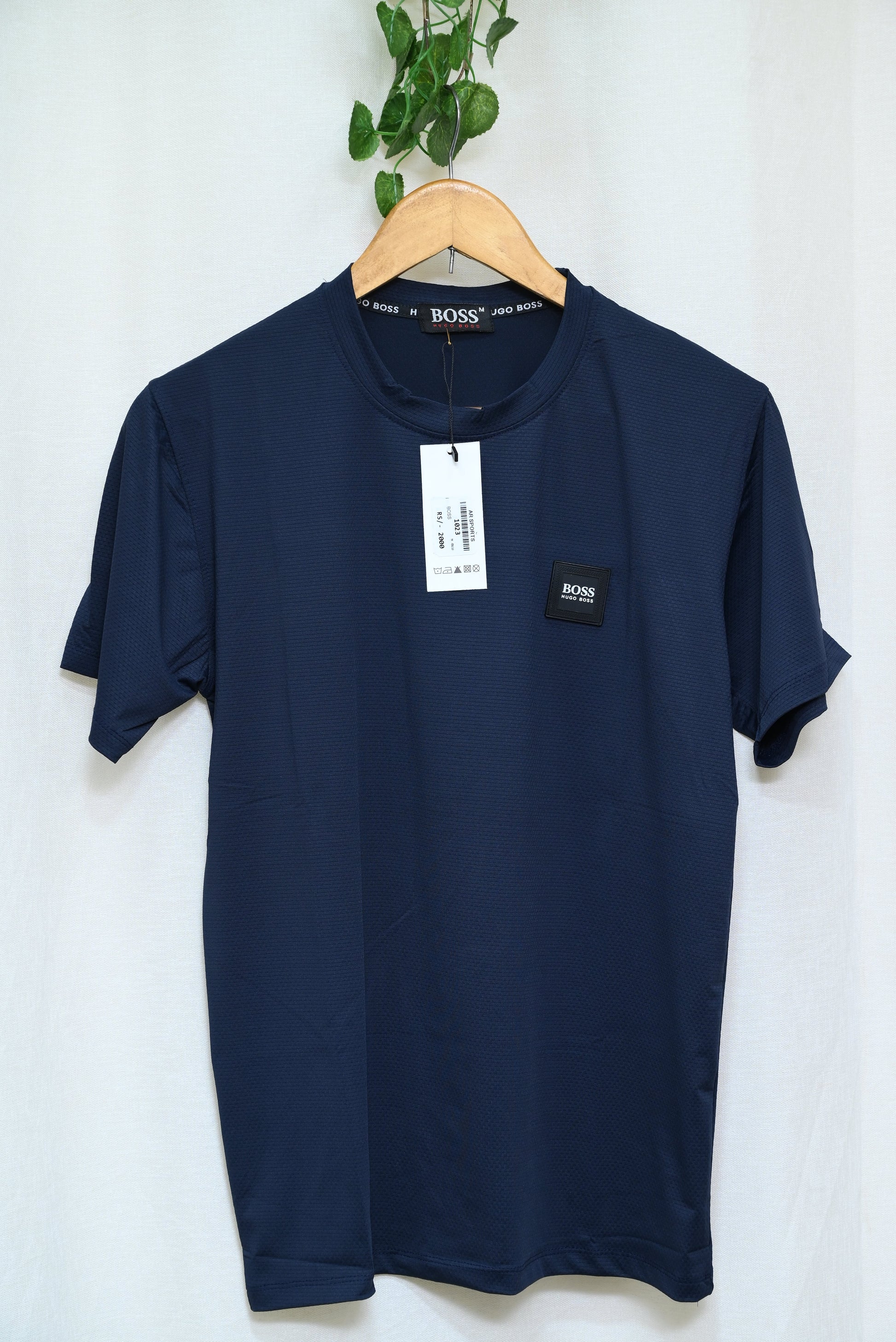 1023-Smart Casual: Imported Stretch Fabric Half Sleeve Shirt for Men