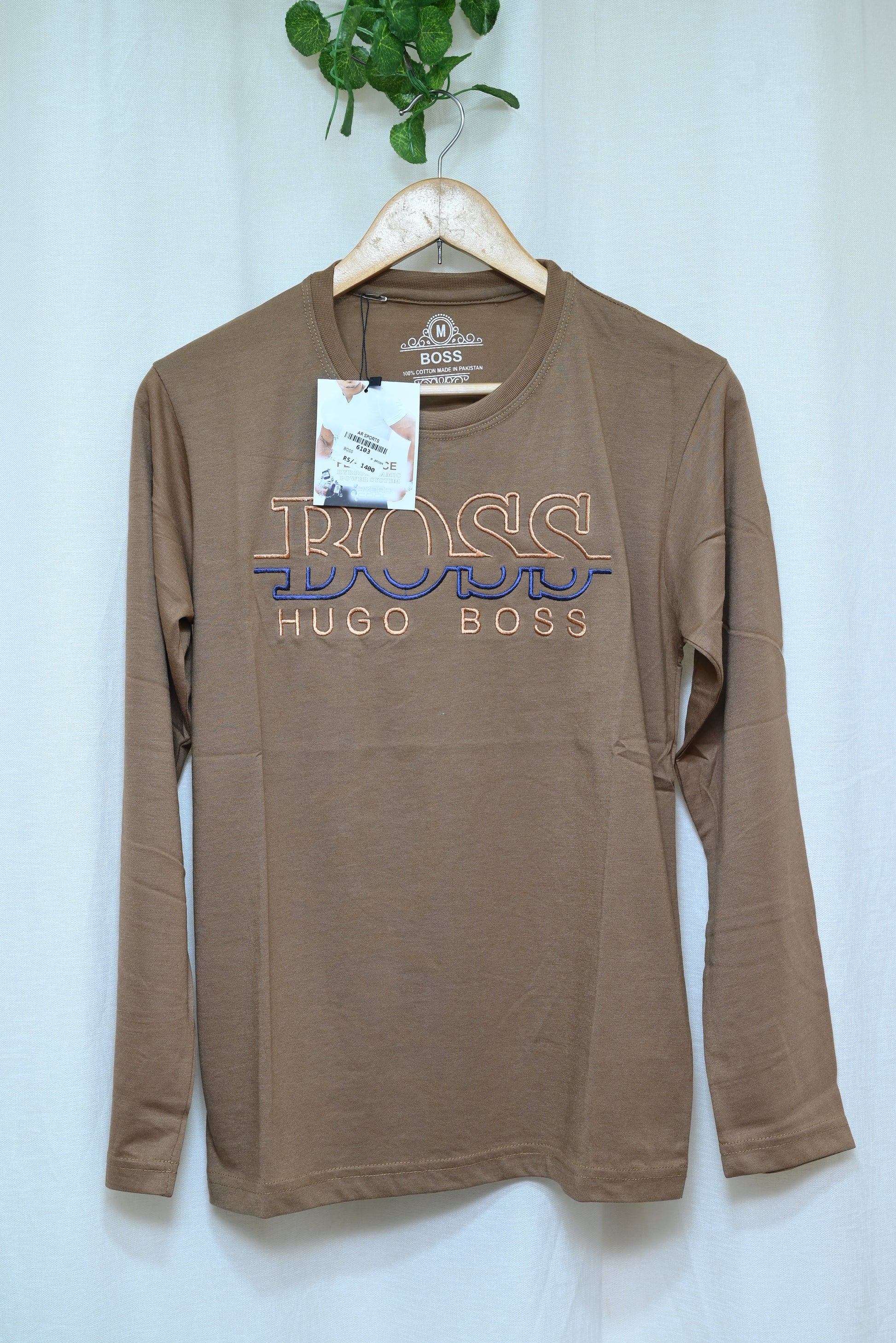 6103-BOSS Men’s Full Sleeve Shirt – Premium Fabric, Classic Fit & Stylish Everyday Wear