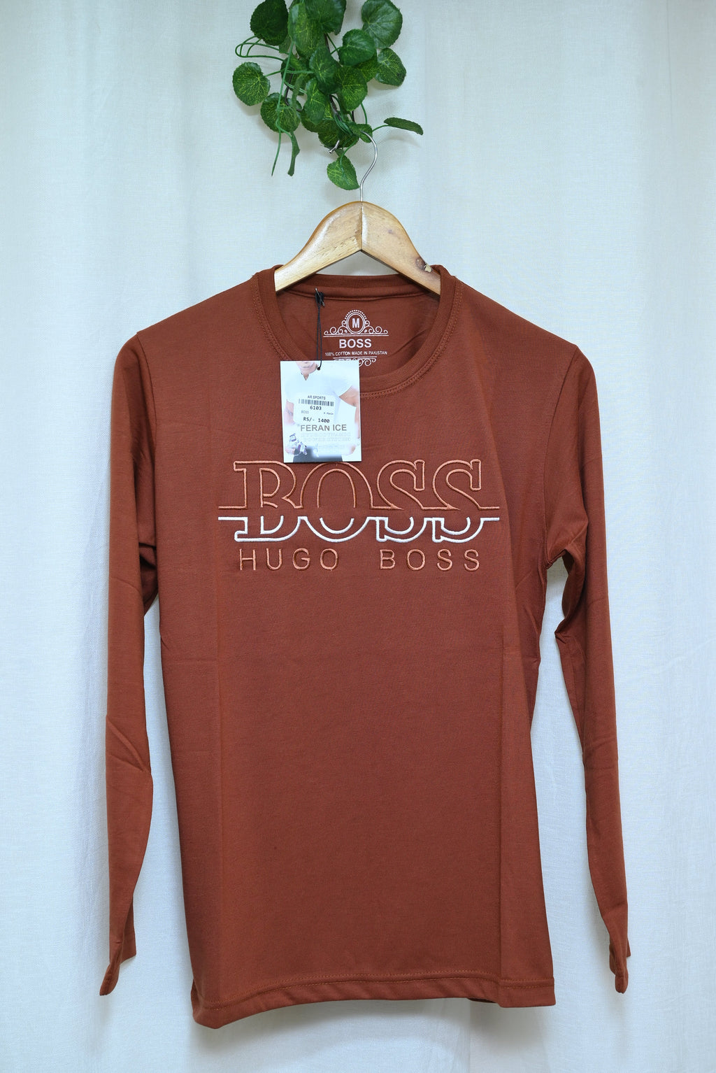 6103-BOSS Men’s Full Sleeve Shirt – Premium Fabric, Classic Fit & Stylish Everyday Wear