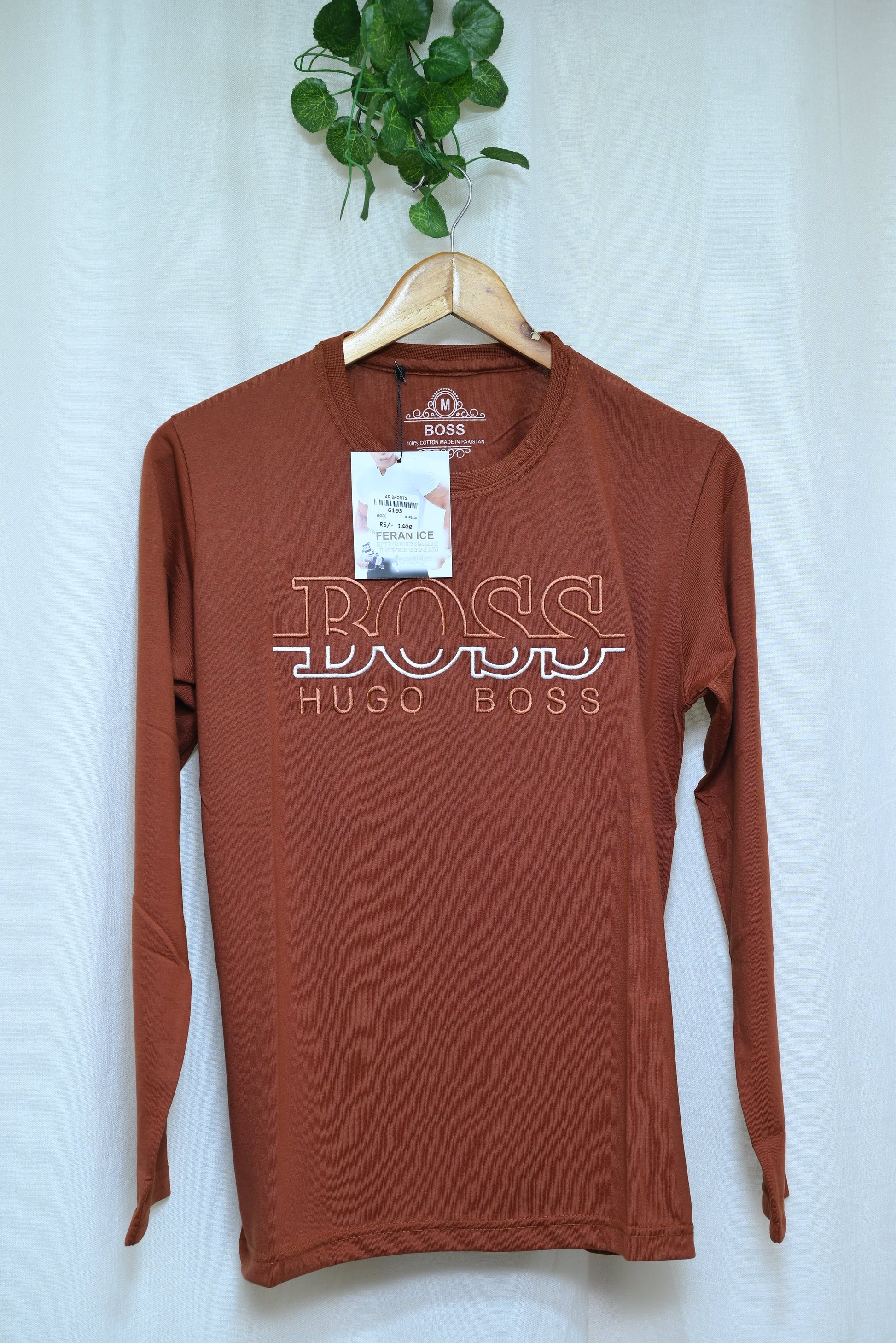 6103-BOSS Men’s Full Sleeve Shirt – Premium Fabric, Classic Fit & Stylish Everyday Wear