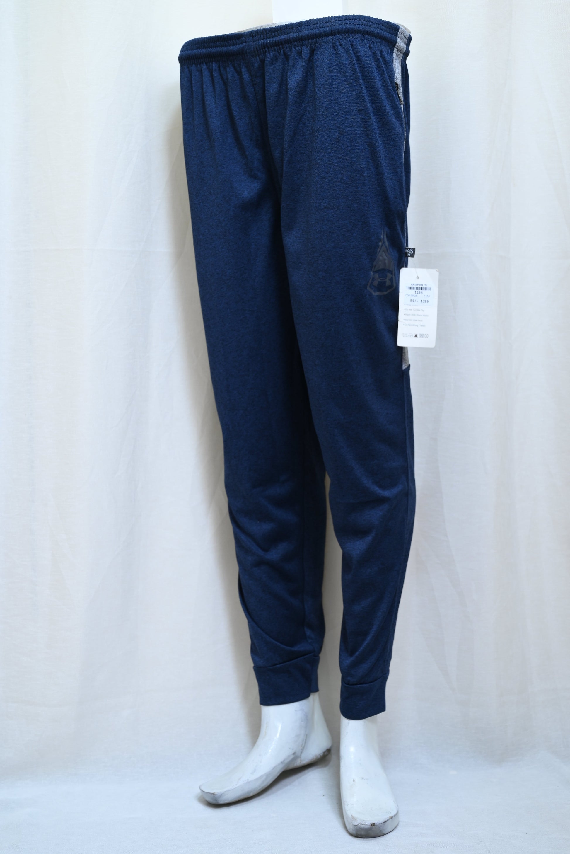 1254-Comfortable Fine CDP Pants – Regular Slim Fit with Zip Pockets