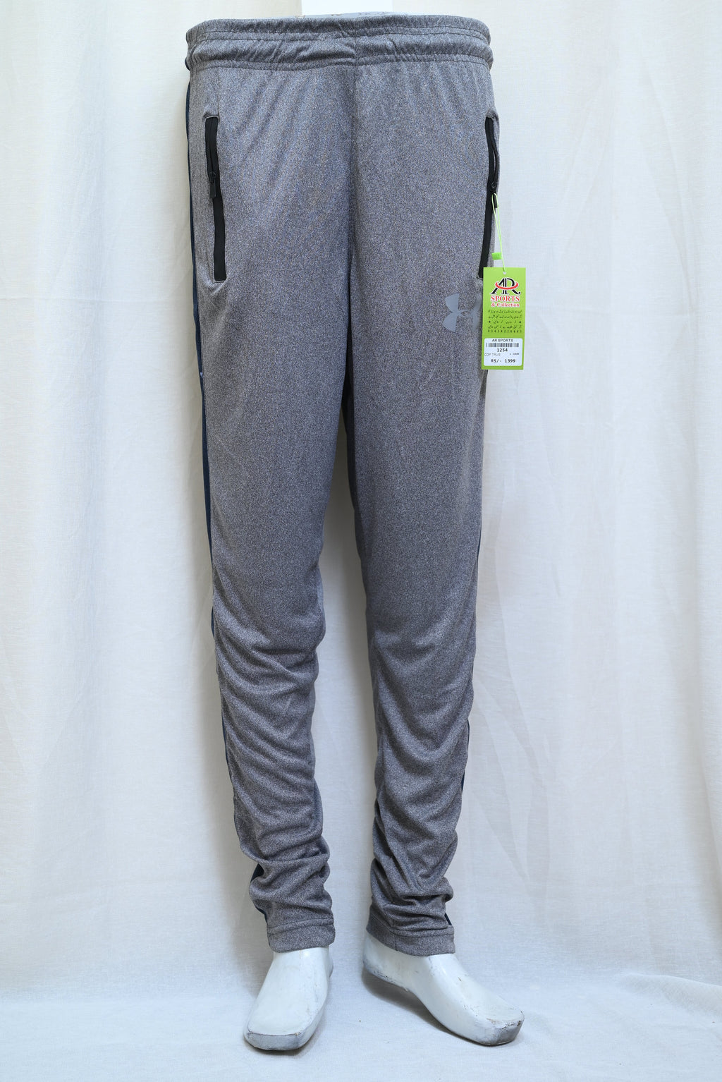 1254-Comfortable Fine CDP Pants – Regular Slim Fit with Zip Pockets