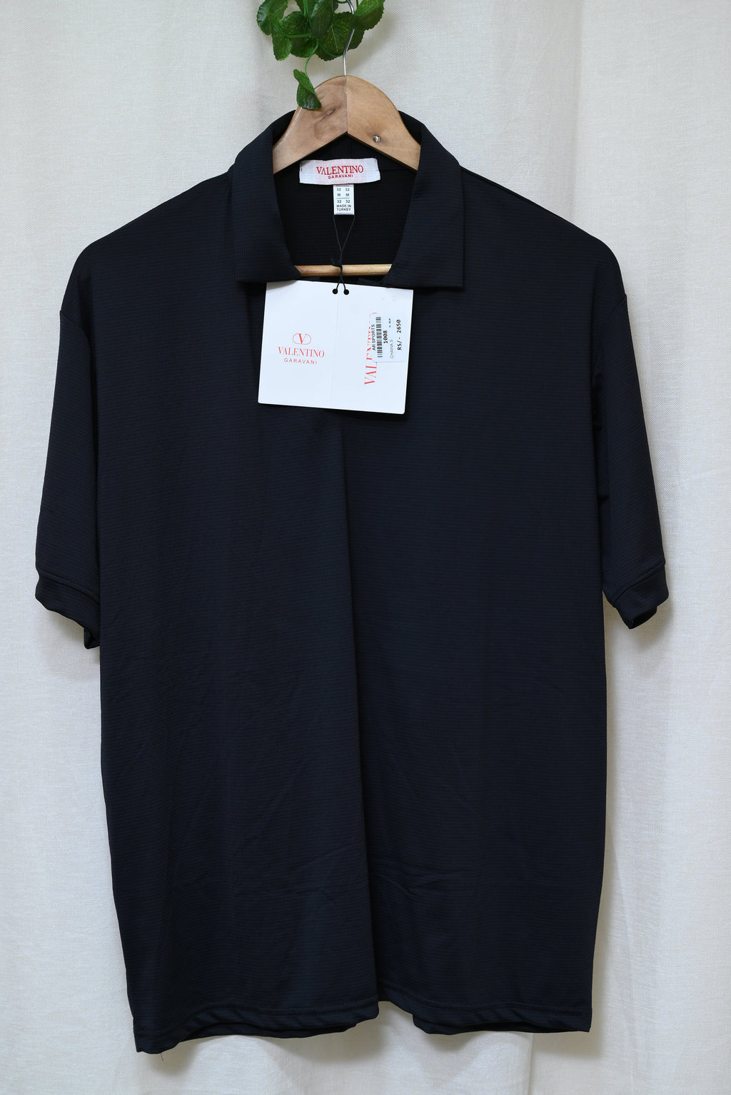 1008-Men’s Smart Fit Embossed Shirt – Collar Neck, Button-Up, Stretch Fabric