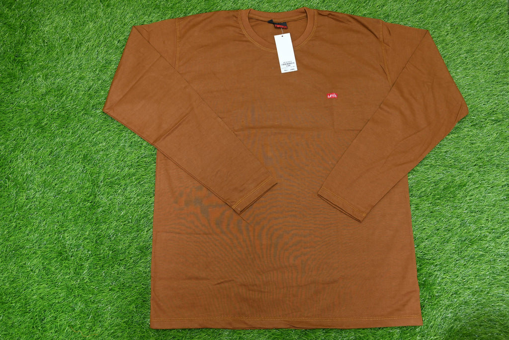 1108-Men’s Organic Cotton Jersey Shirt with Classic Collar & Tailored Fit