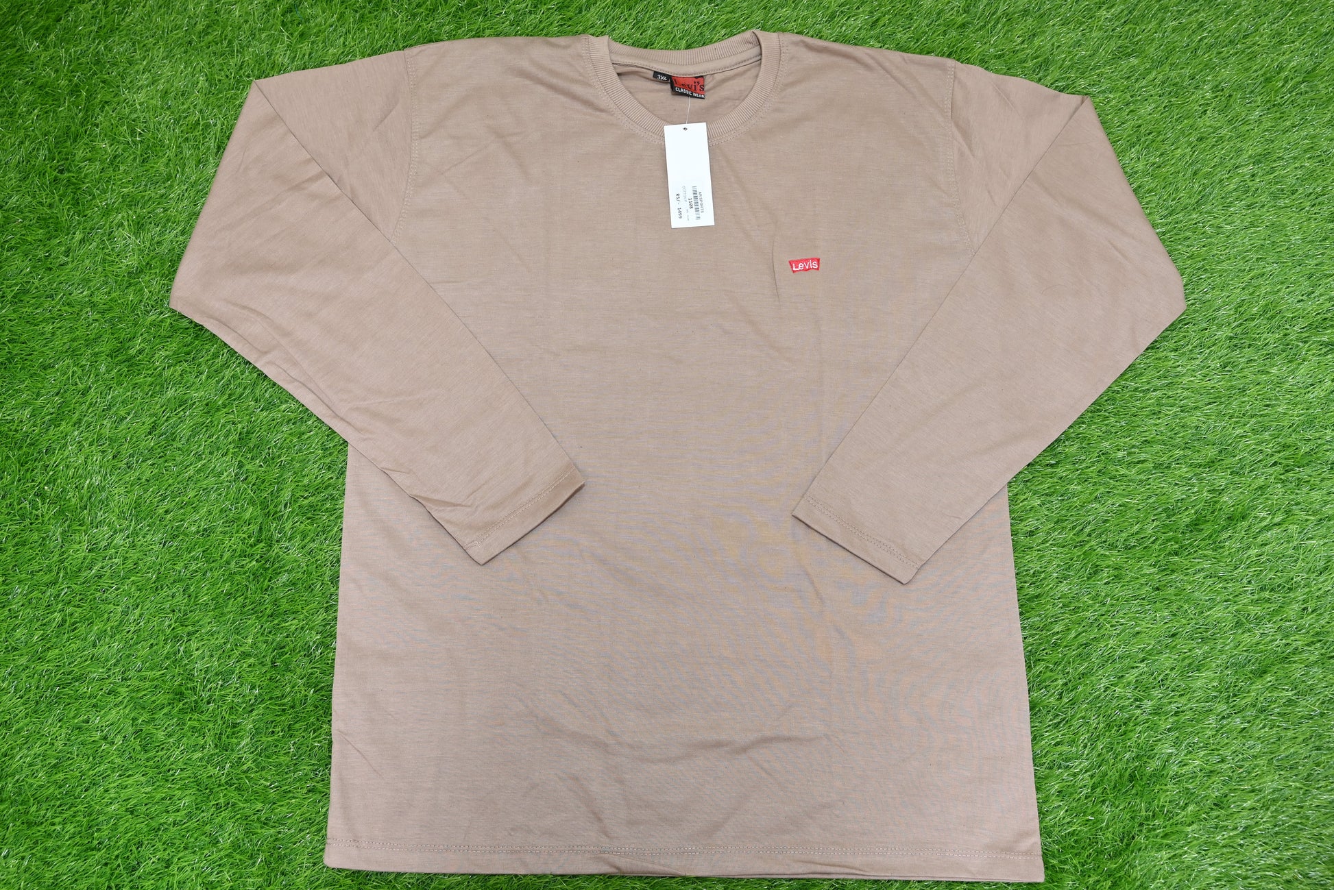 1108-Men’s Organic Cotton Jersey Shirt with Classic Collar & Tailored Fit