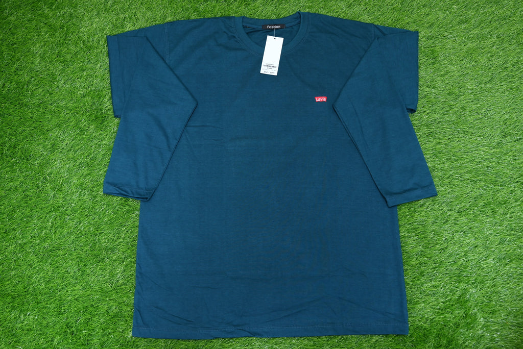 1108-Men’s Organic Cotton Jersey Shirt with Classic Collar & Tailored Fit