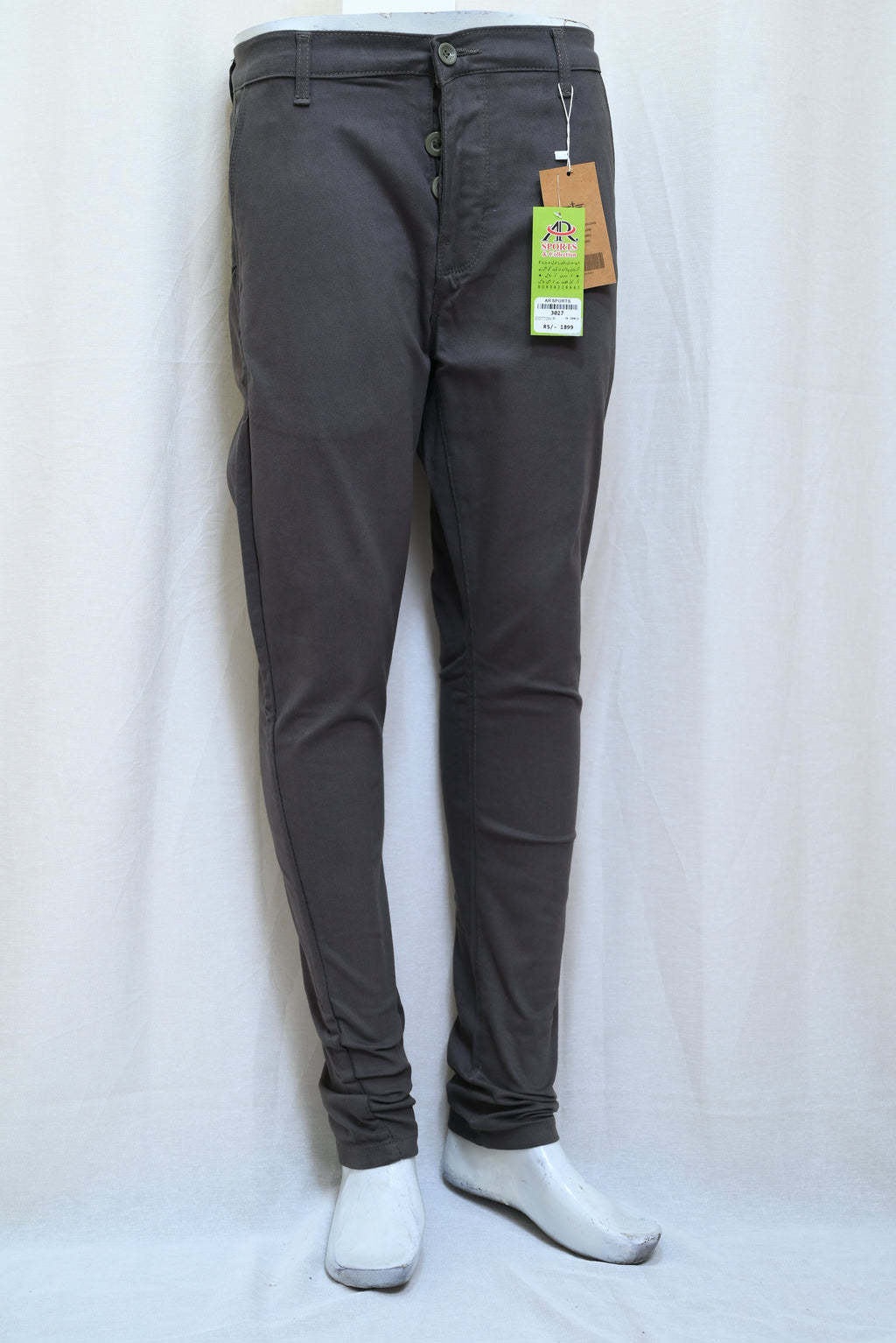 3027-Smart Fit Cotton Pants for Men – Narrow Bottom, Excellent Stitching