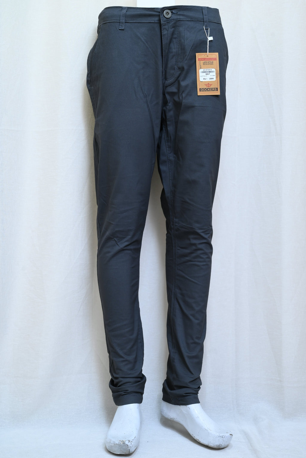 3027-Smart Fit Cotton Pants for Men – Narrow Bottom, Excellent Stitching