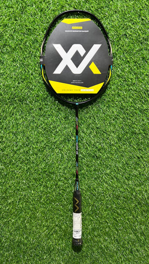 4474-Crystal X3 Badminton Racket – Lightweight 5U Carbon Frame, Head-Heavy Balance, G5 Grip