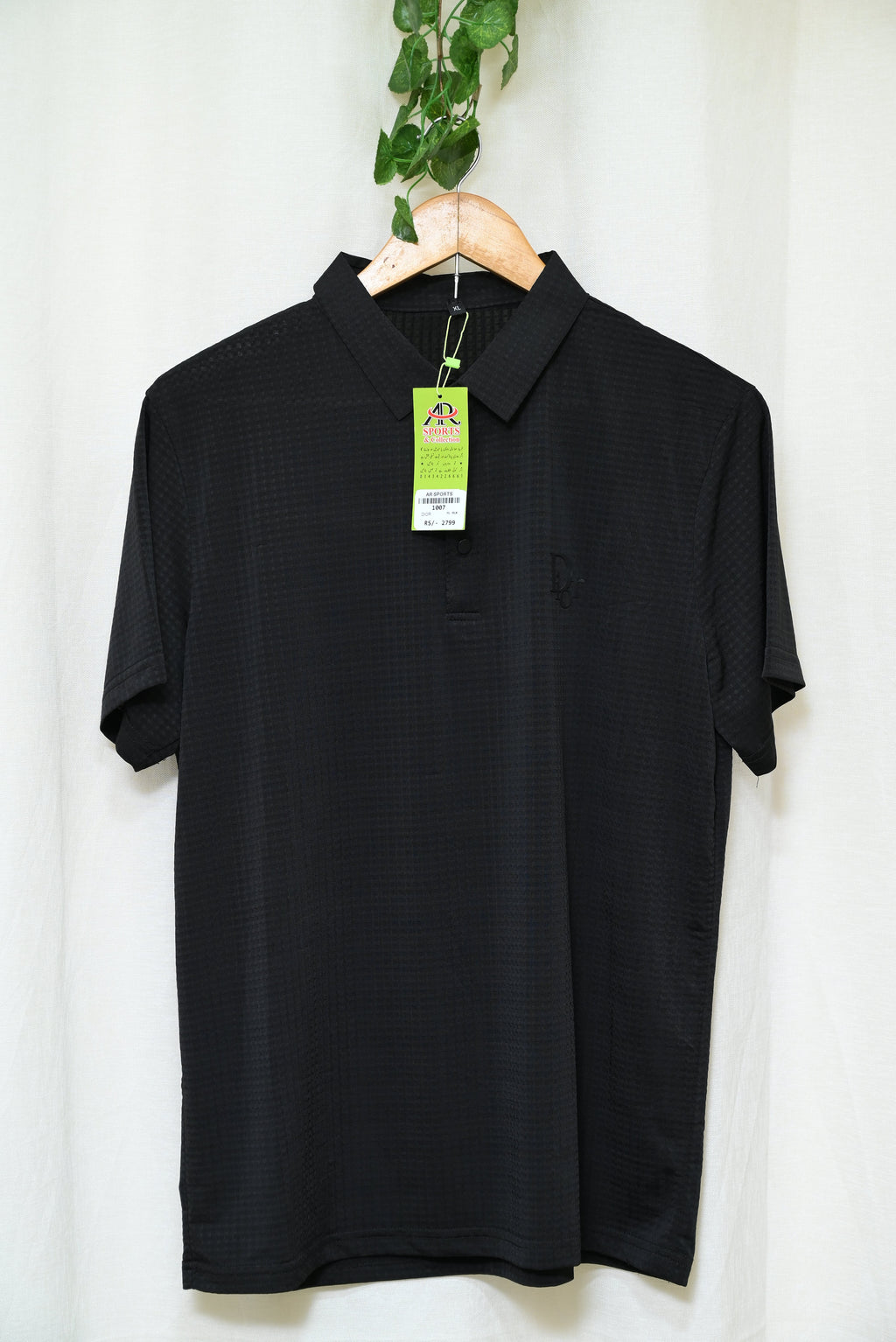 1007-Classic Smart Fit Shirt with Emboss Detailing – Collar Neck, Comfortable Fit