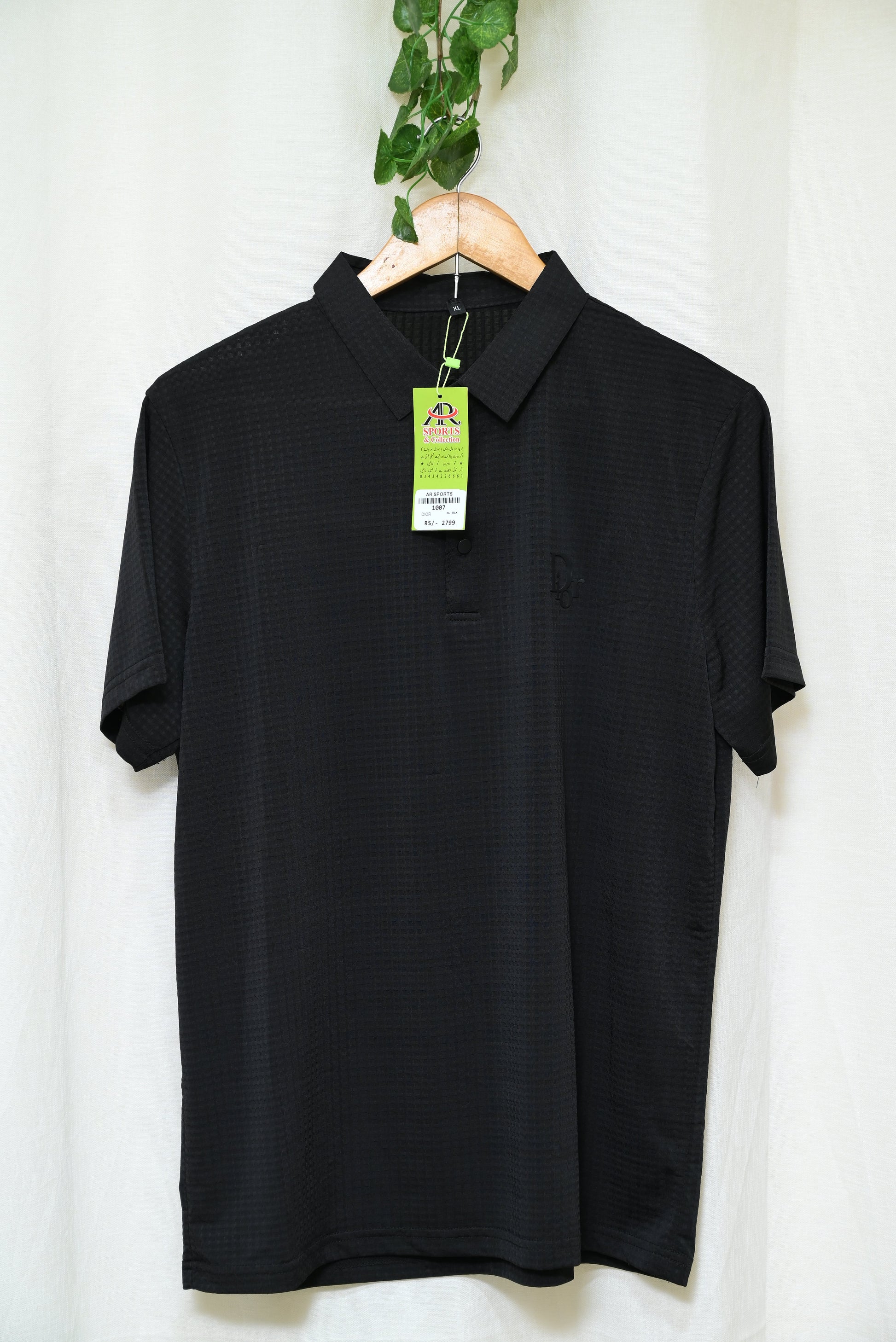 1007-Classic Smart Fit Shirt with Emboss Detailing – Collar Neck, Comfortable Fit