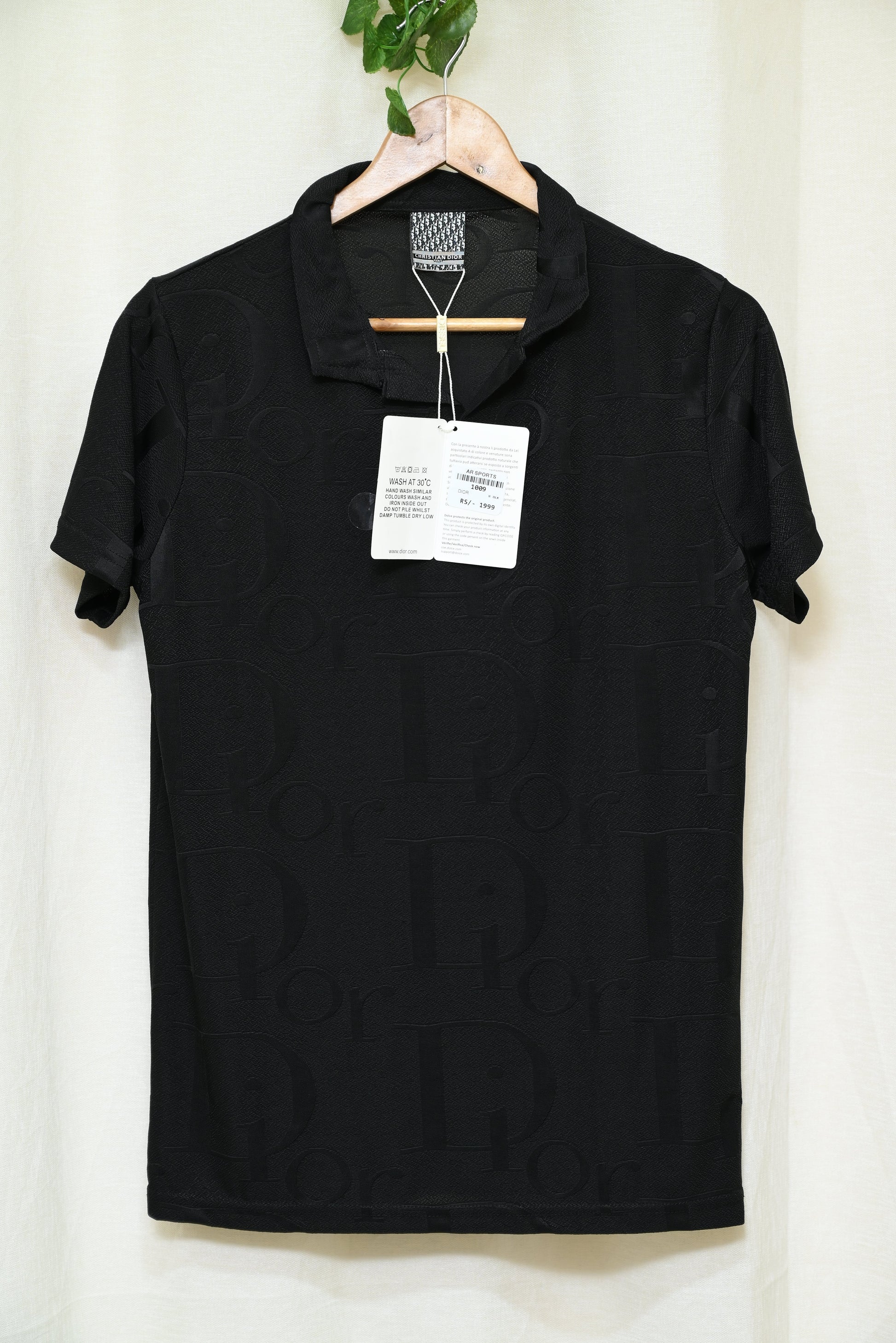 1009-Plain Custom Fit Cotton Shirt for Men – Collar Neck, Half Sleeves, Casual Wear