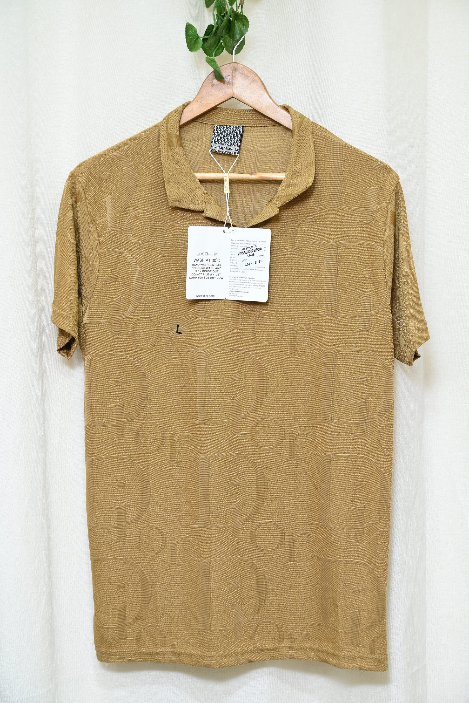 1009-Plain Custom Fit Cotton Shirt for Men – Collar Neck, Half Sleeves, Casual Wear