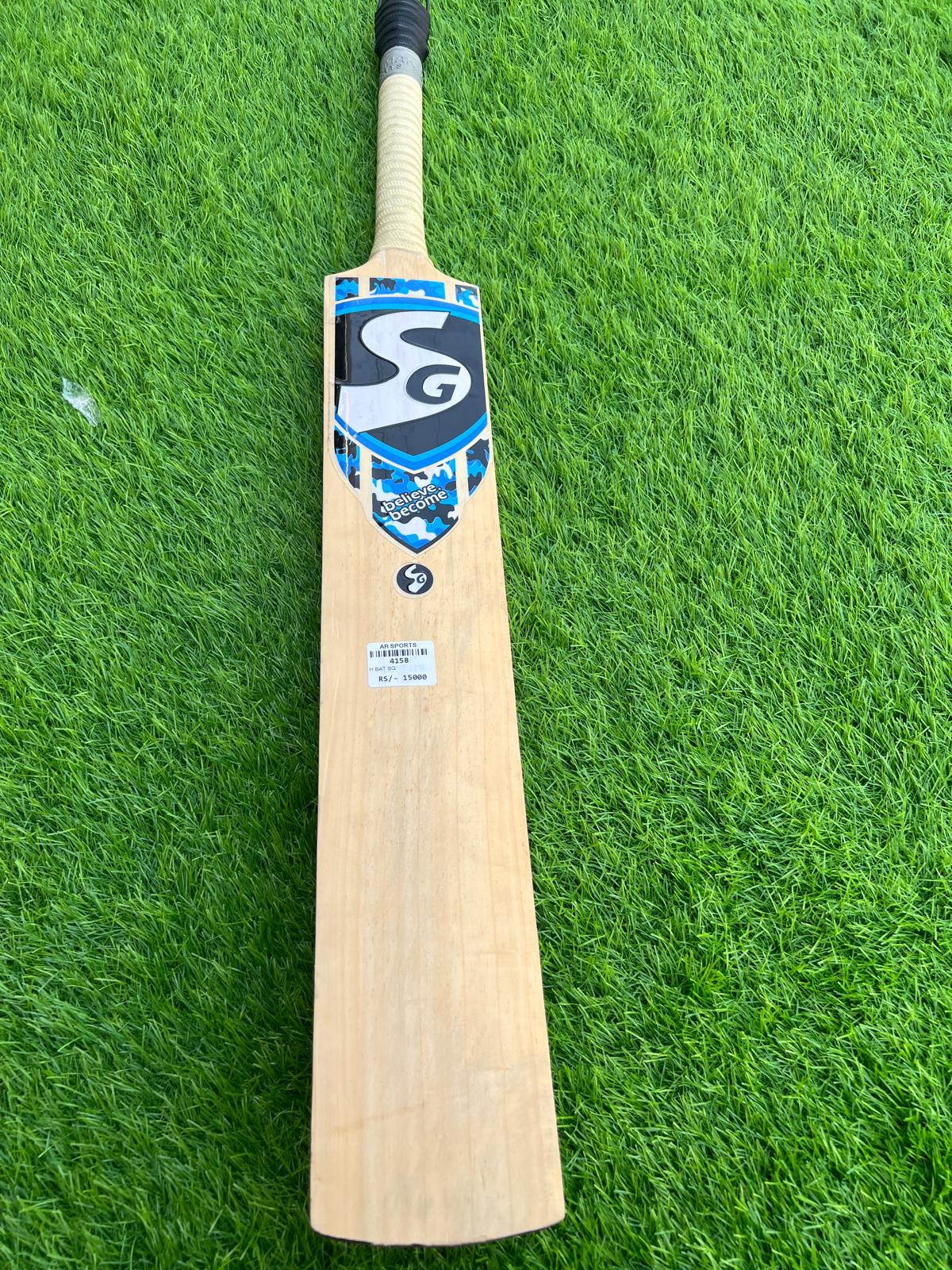 4158-SG Kashmiri Willow Cricket Bat | Robust Hardball Bat for Power & Precision