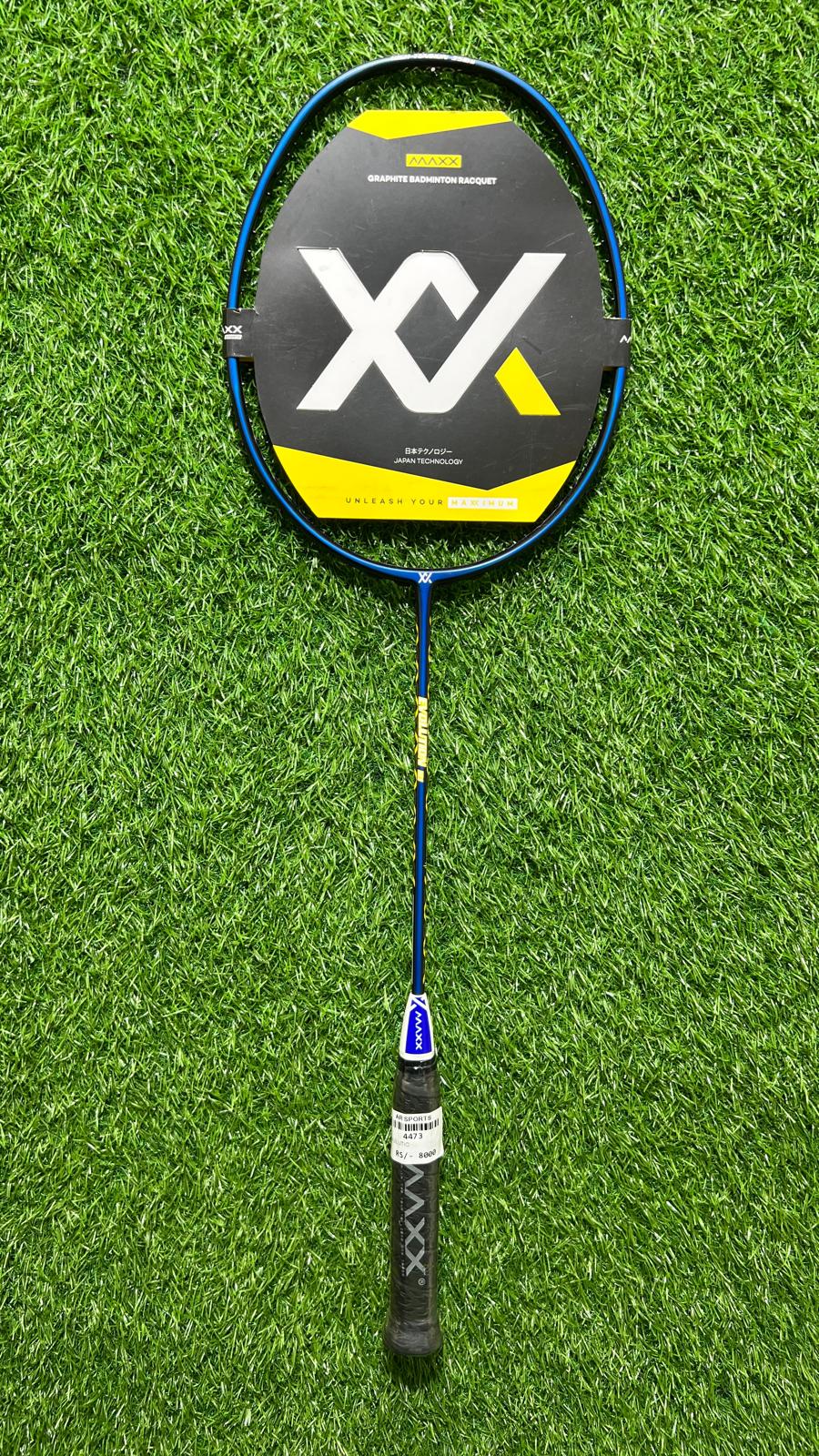 4473-Evolution M1 Badminton Racket – Lightweight 5U Carbon Fiber, Head-Heavy Balance, G5 Grip  📝 Meta Description