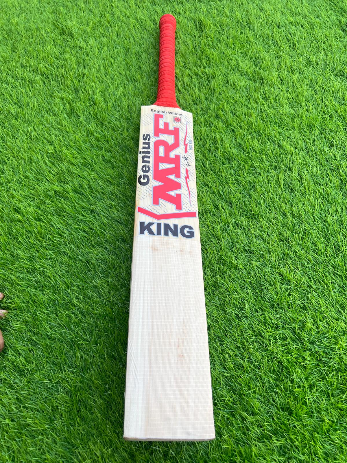 4182-MRF English Willow Cricket Bat – Power. Balance. Performance.