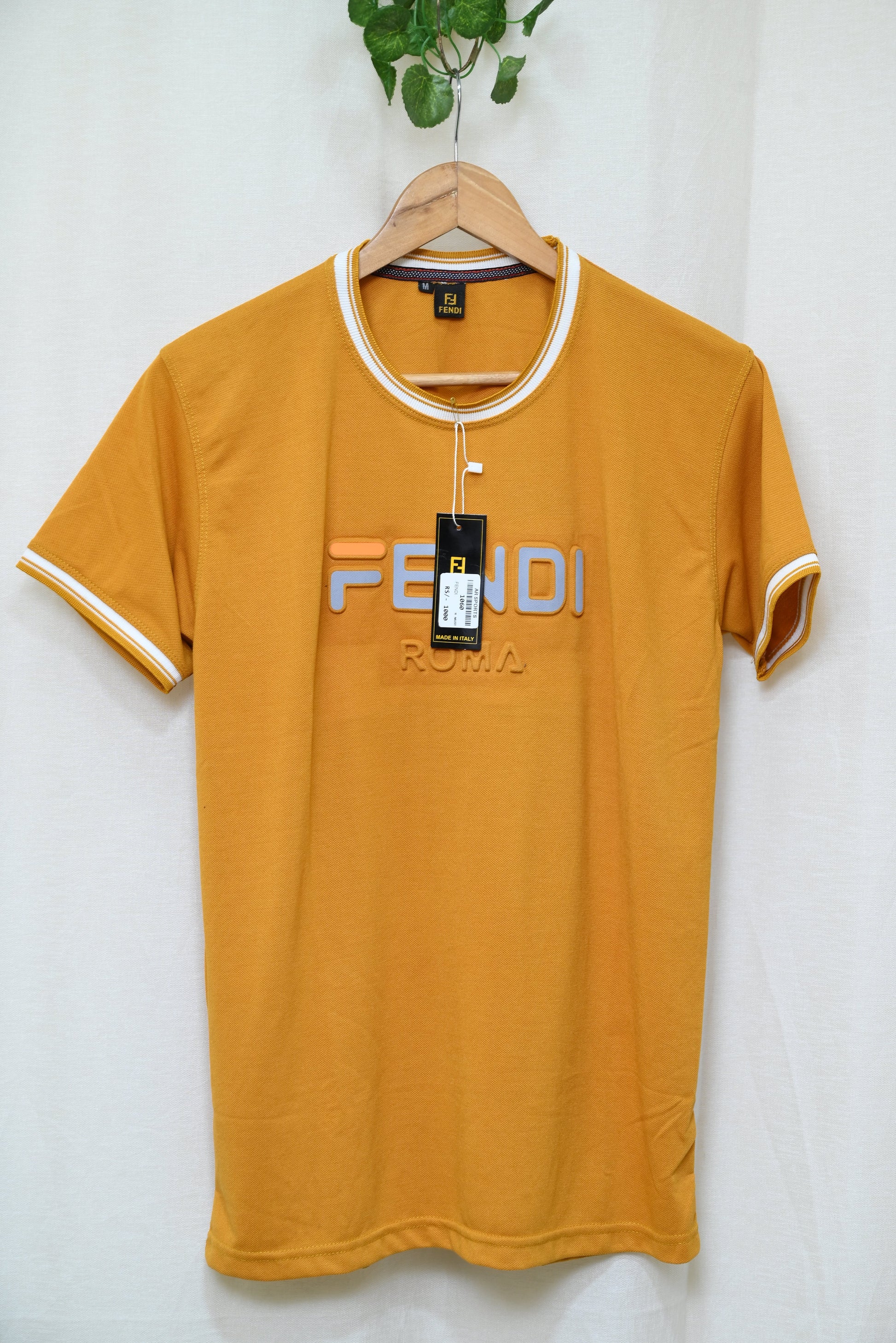 1060-Men’s Casual Printed Shirt – Custom Fit, Ribb Round Neck, Button-Up