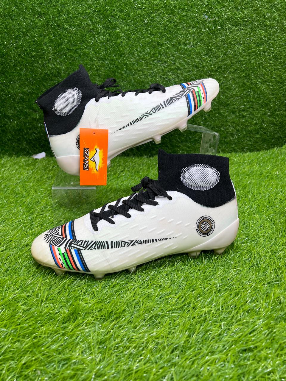 2320-Pro Football Cleats – Rigid Cage Support, Turf Grip, and Gelfoam Insole for Maximum Control