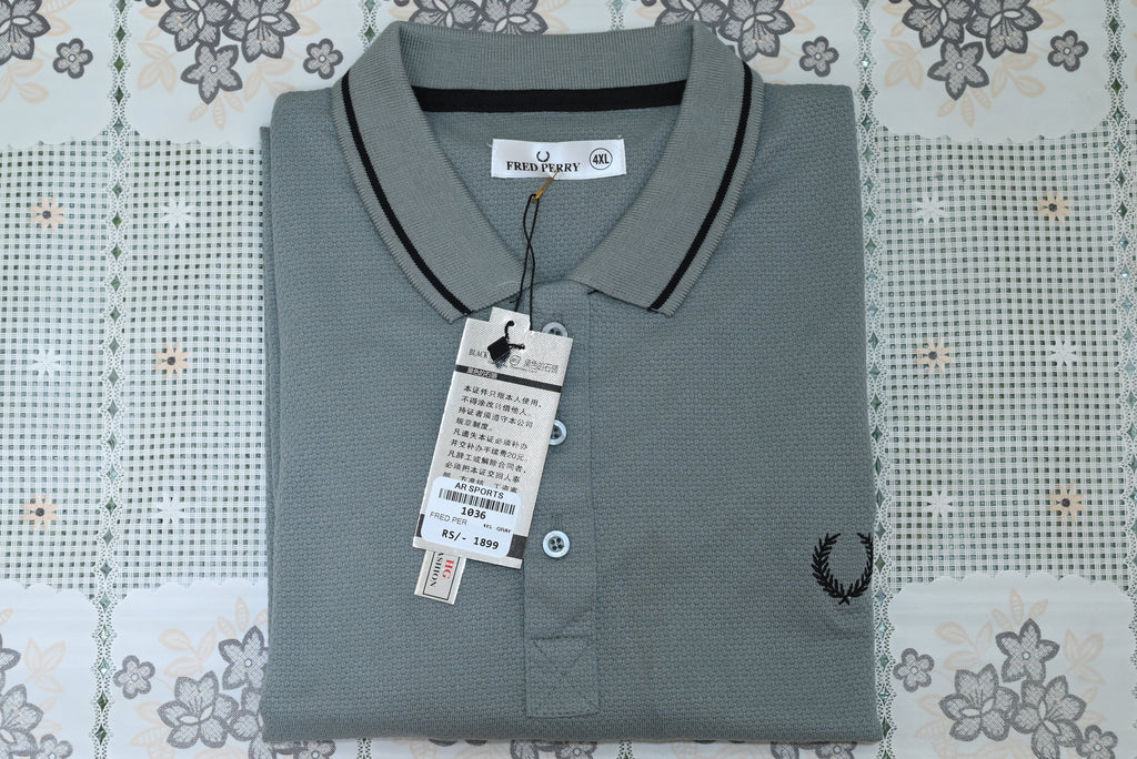 1036-Classic Custom Fit Cotton Shirt with Ribbed Collar & Button Front