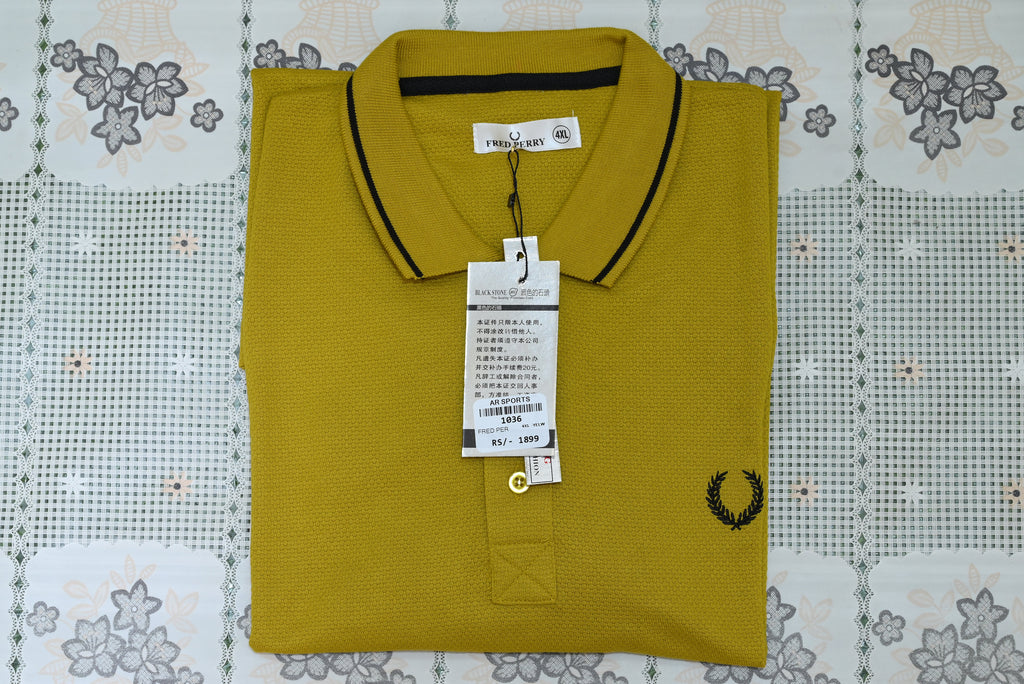 1036-Classic Custom Fit Cotton Shirt with Ribbed Collar & Button Front