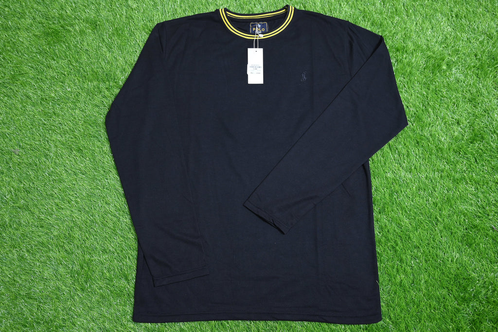 1106-Sustainable Style: Men’s Full Sleeve Organic Cotton Jersey Button-Up