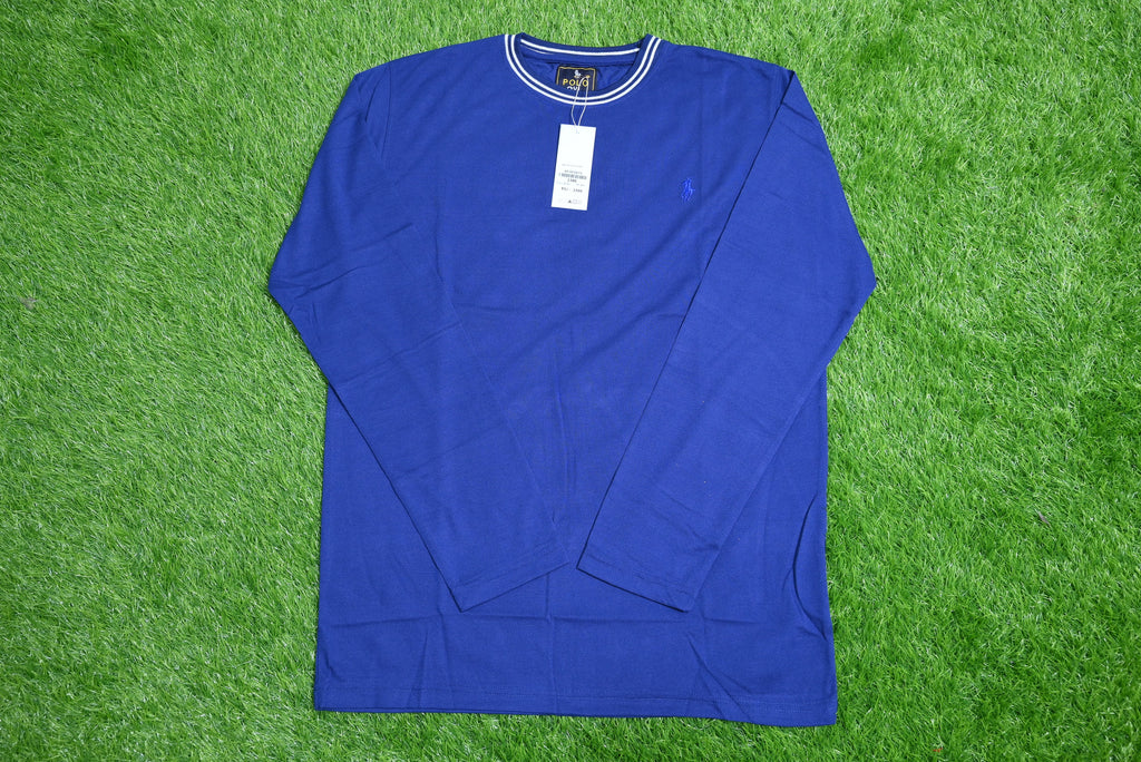 1106-Sustainable Style: Men’s Full Sleeve Organic Cotton Jersey Button-Up