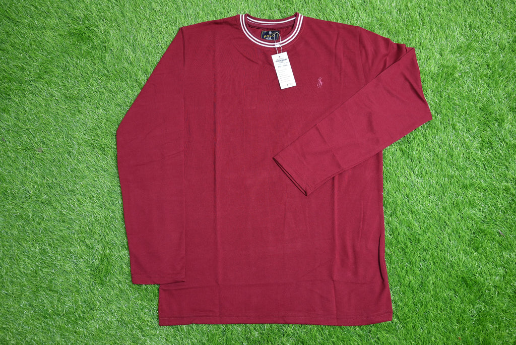 1106-Sustainable Style: Men’s Full Sleeve Organic Cotton Jersey Button-Up