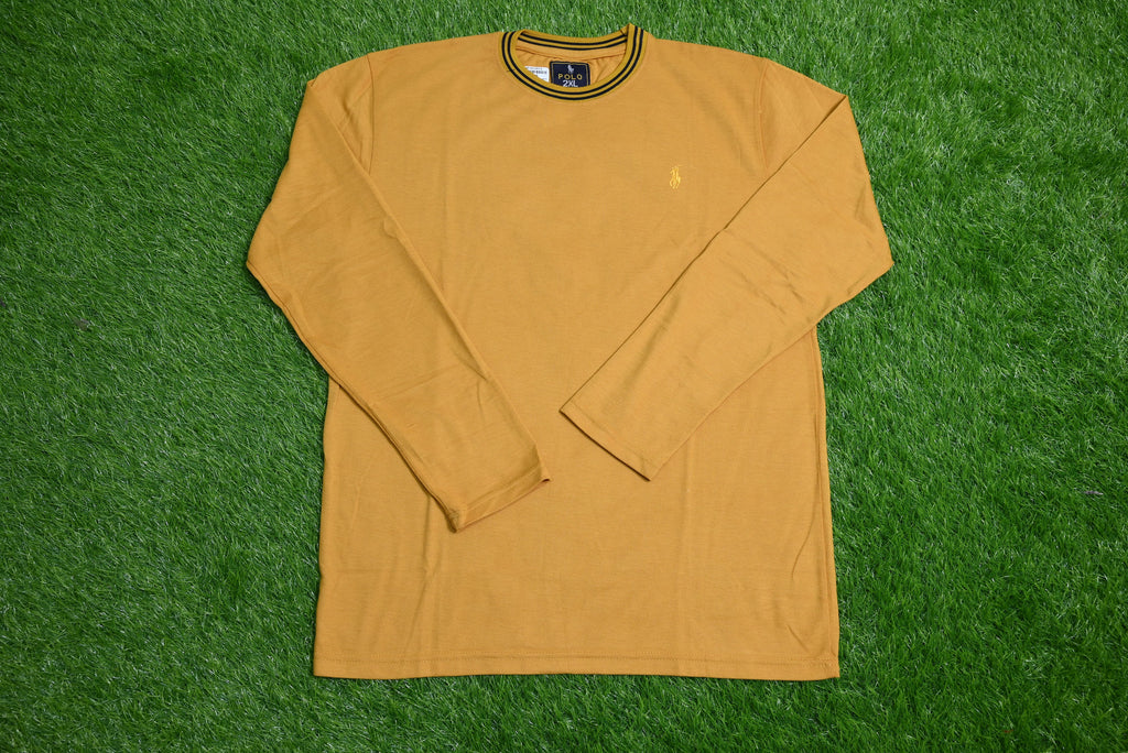 1106-Sustainable Style: Men’s Full Sleeve Organic Cotton Jersey Button-Up