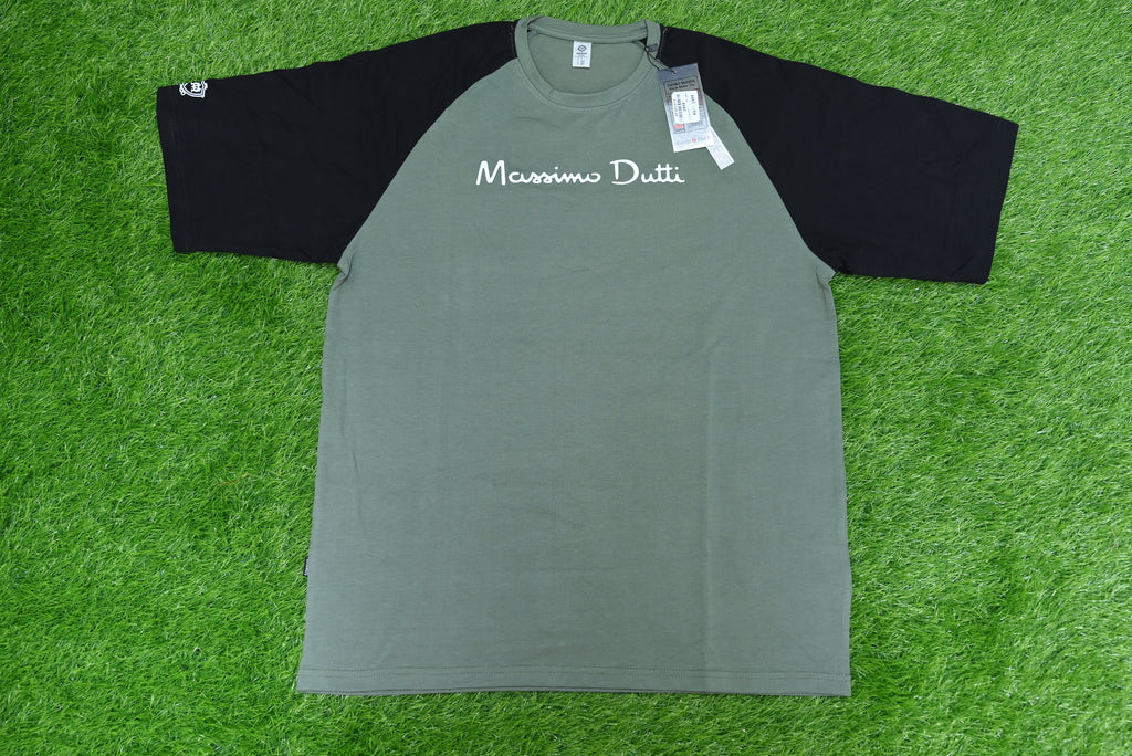 1034-Round Neck Half Sleeve Shirt for Men – Premium Cotton Comfort