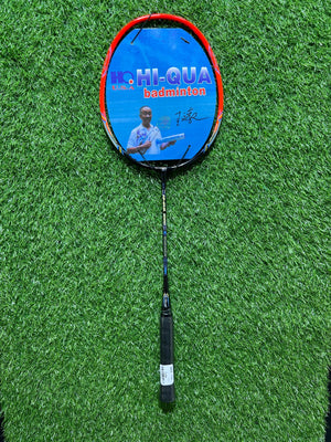 4471-Hi Qua 1000 Badminton Racket – Lightweight 5U Carbon Fiber, Head-Heavy Balance, G5 Grip