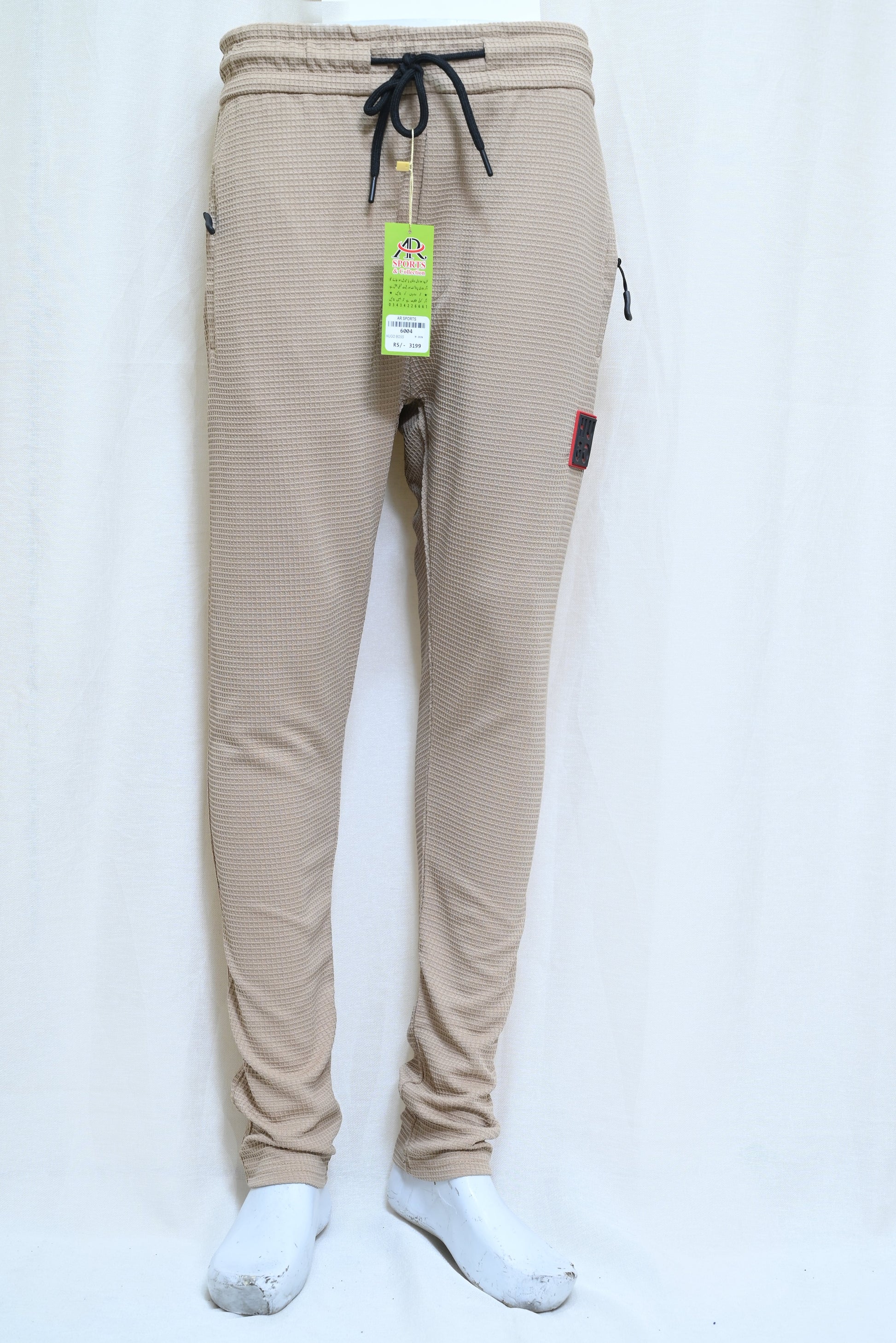 6004-Hugo Boss Men’s Premium Casual Trousers – Sleek Design & Upscale Comfort