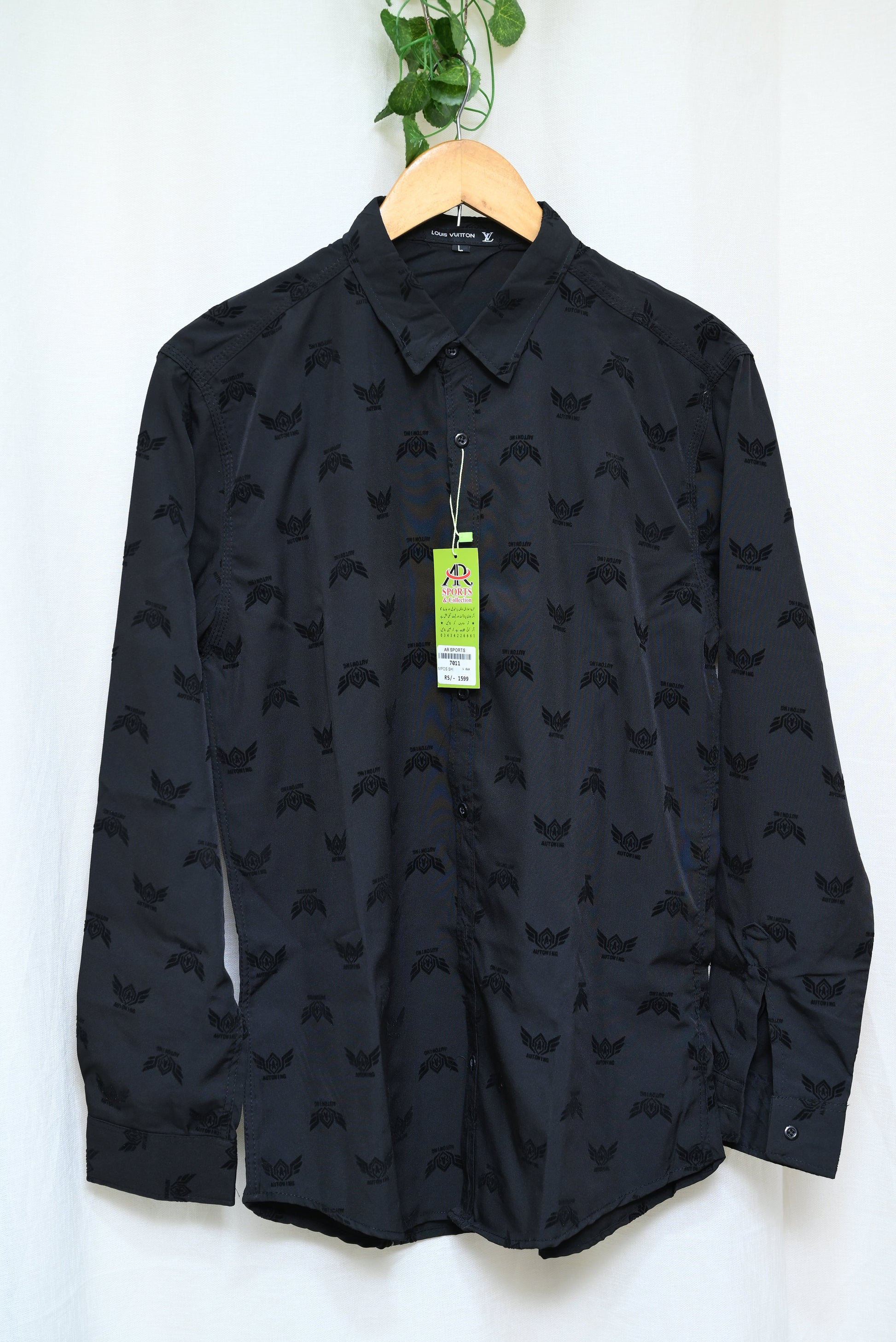 7011-Stretchable Printed Casual Shirt for Men – Smart Fit