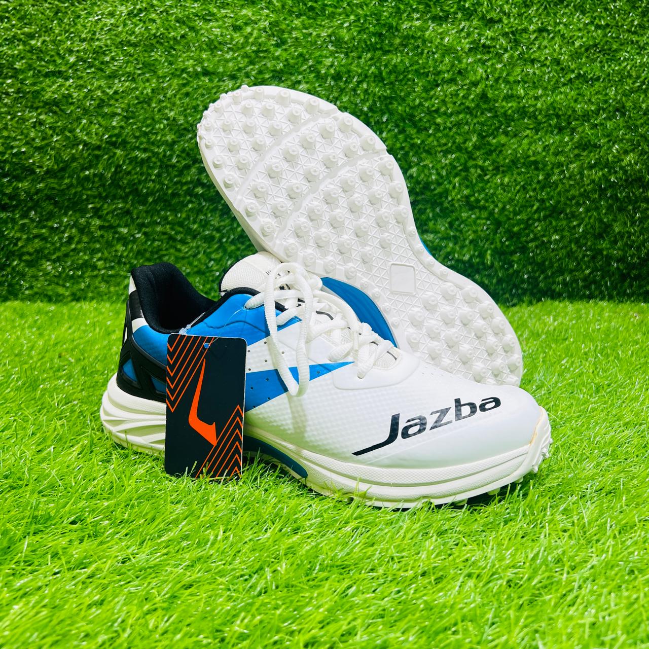 2201-Jazba 290 – High-Performance Cricket Shoes with Breathable Mesh & Cushioned Insole
