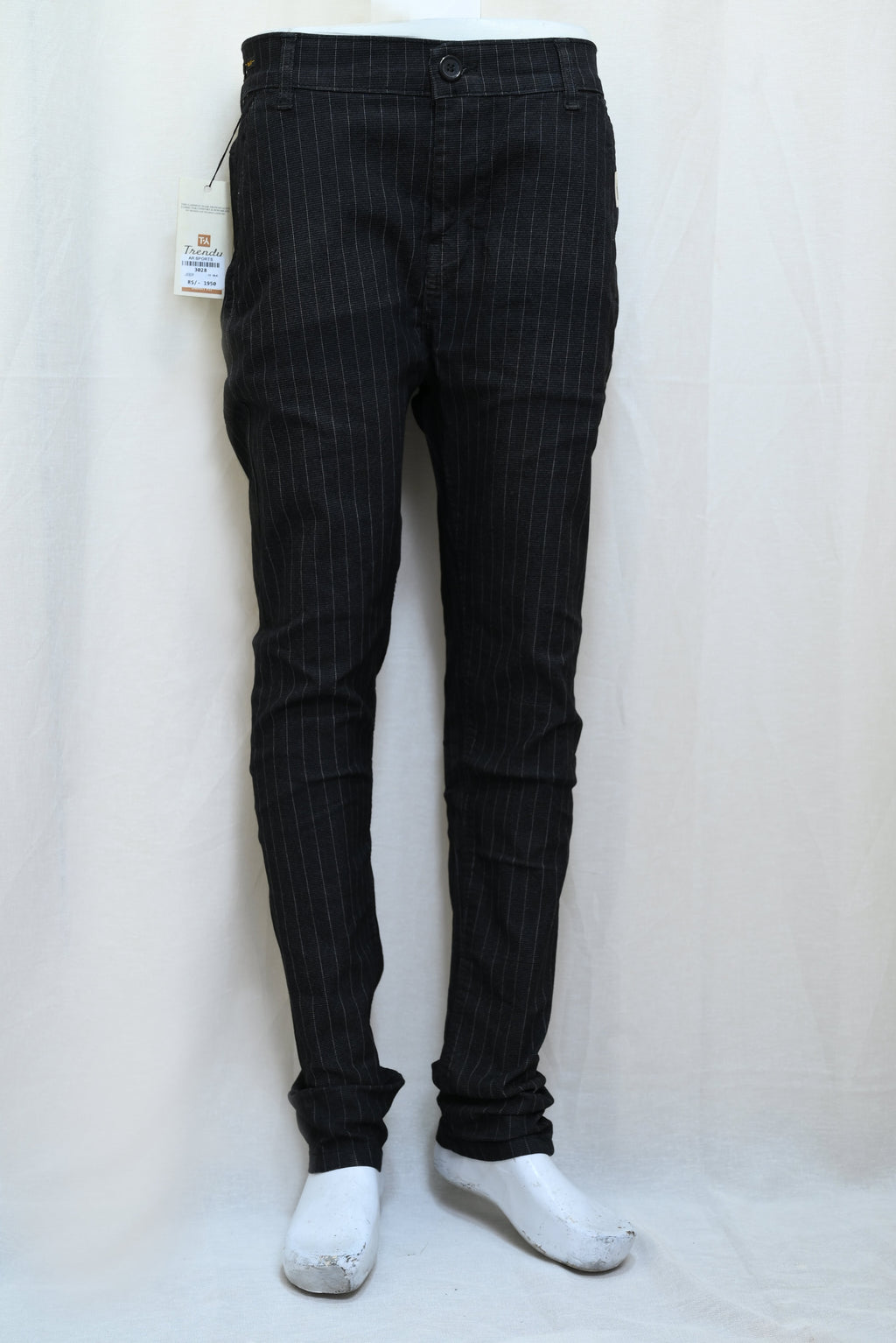 3028-Men’s Smart Fit Casual Pants – Stretch Cotton, Narrow Bottom, Pockets