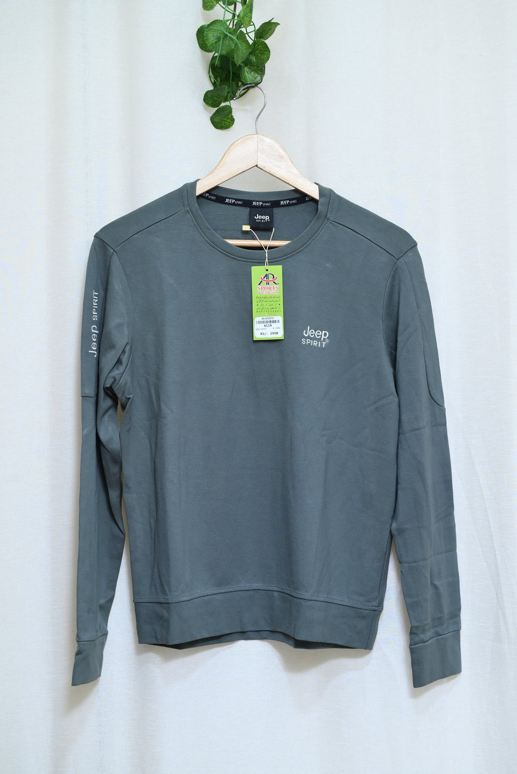 6119-Jeep Spirit Men’s Sweatshirt – Rugged Cotton Pullover for Outdoor Comfort & Everyday Adventure