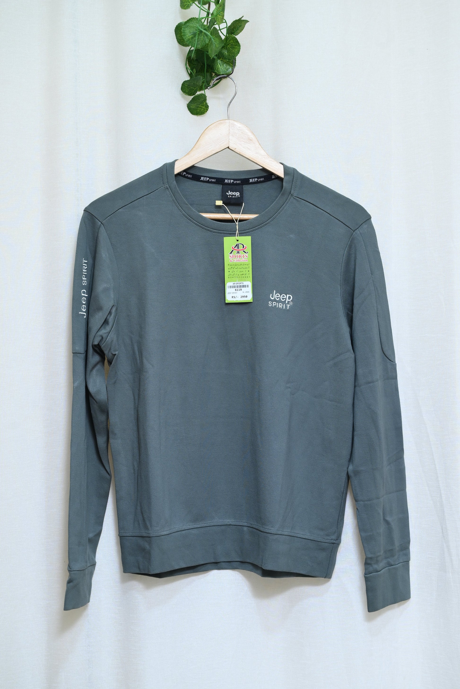 6119-Jeep Spirit Men’s Sweatshirt – Rugged Cotton Pullover for Outdoor Comfort & Everyday Adventure