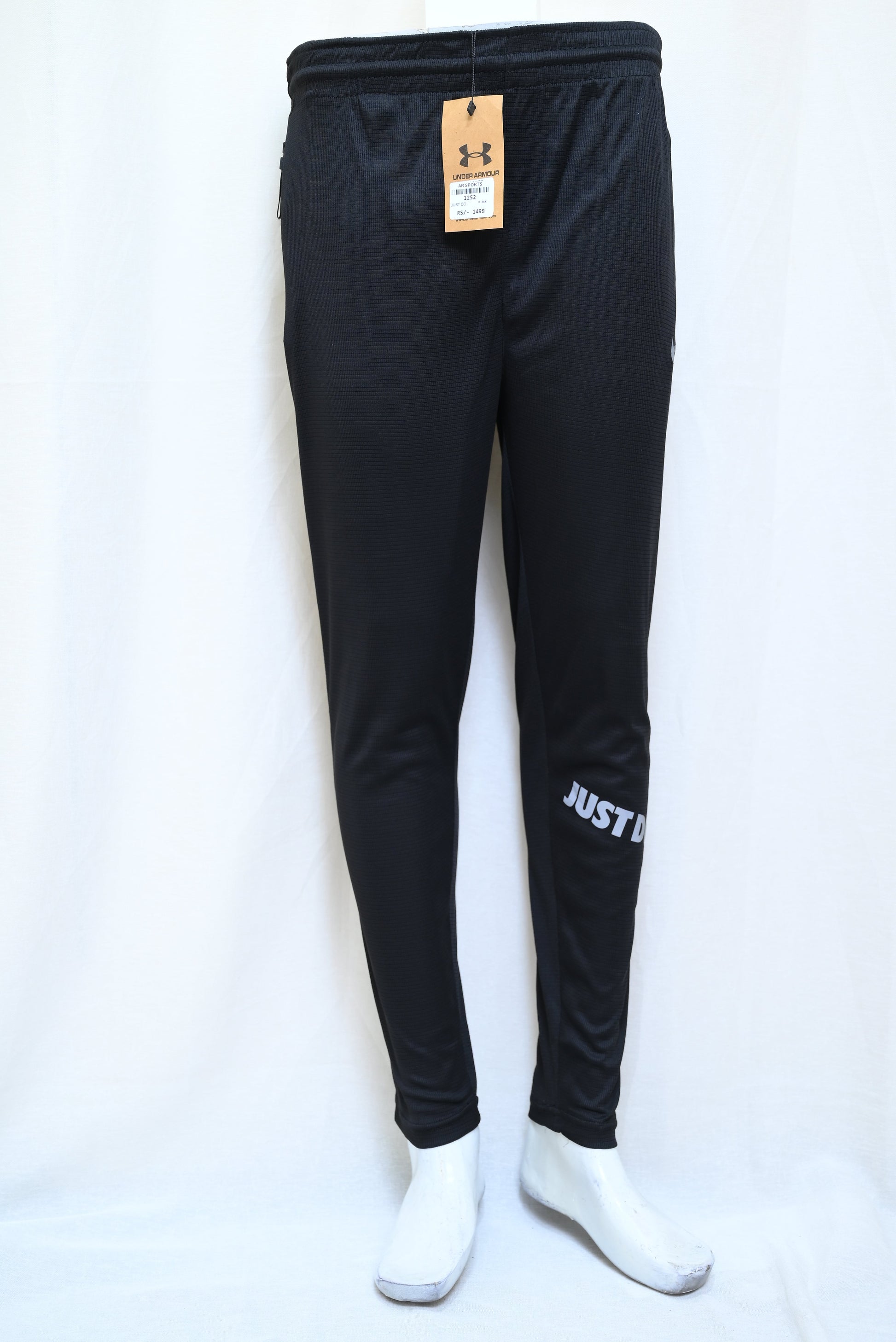 1252-Men’s Fine CDP Slim Fit Pants – Regular Narrow Style with Elastic Waist