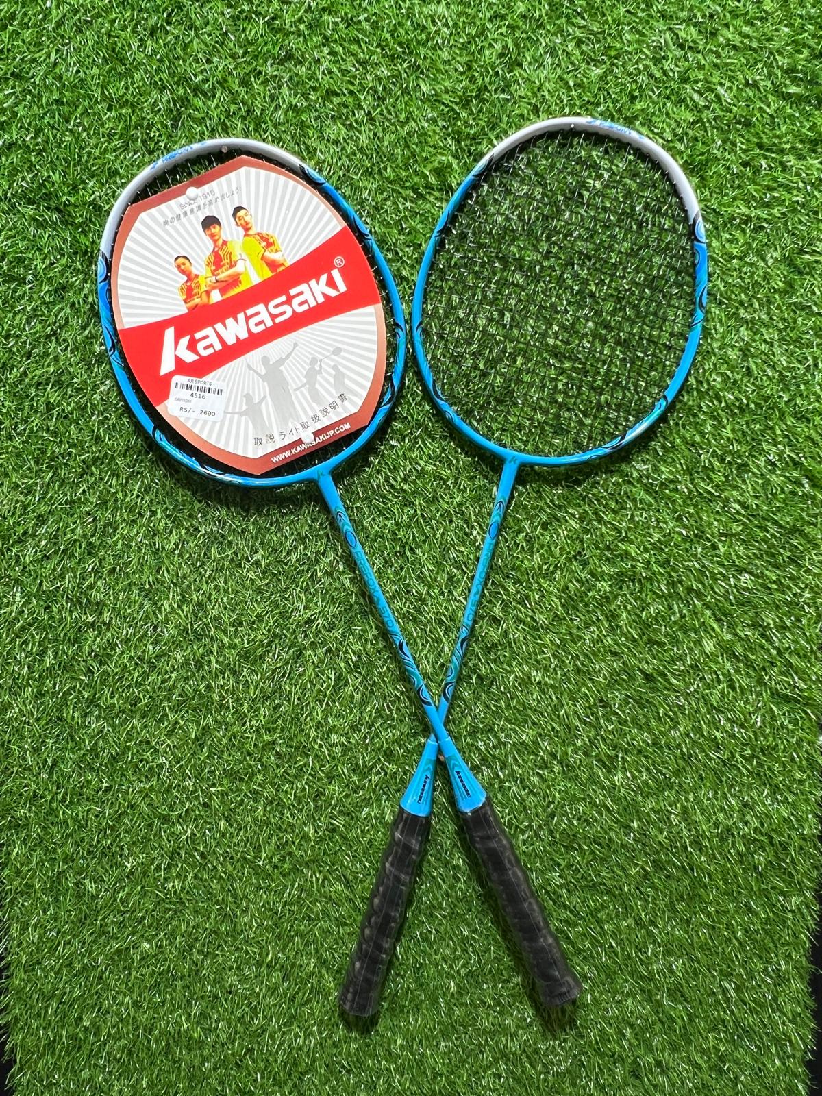 4516-Kawasaki Lightweight Badminton Racket – Optimized for Power & Control